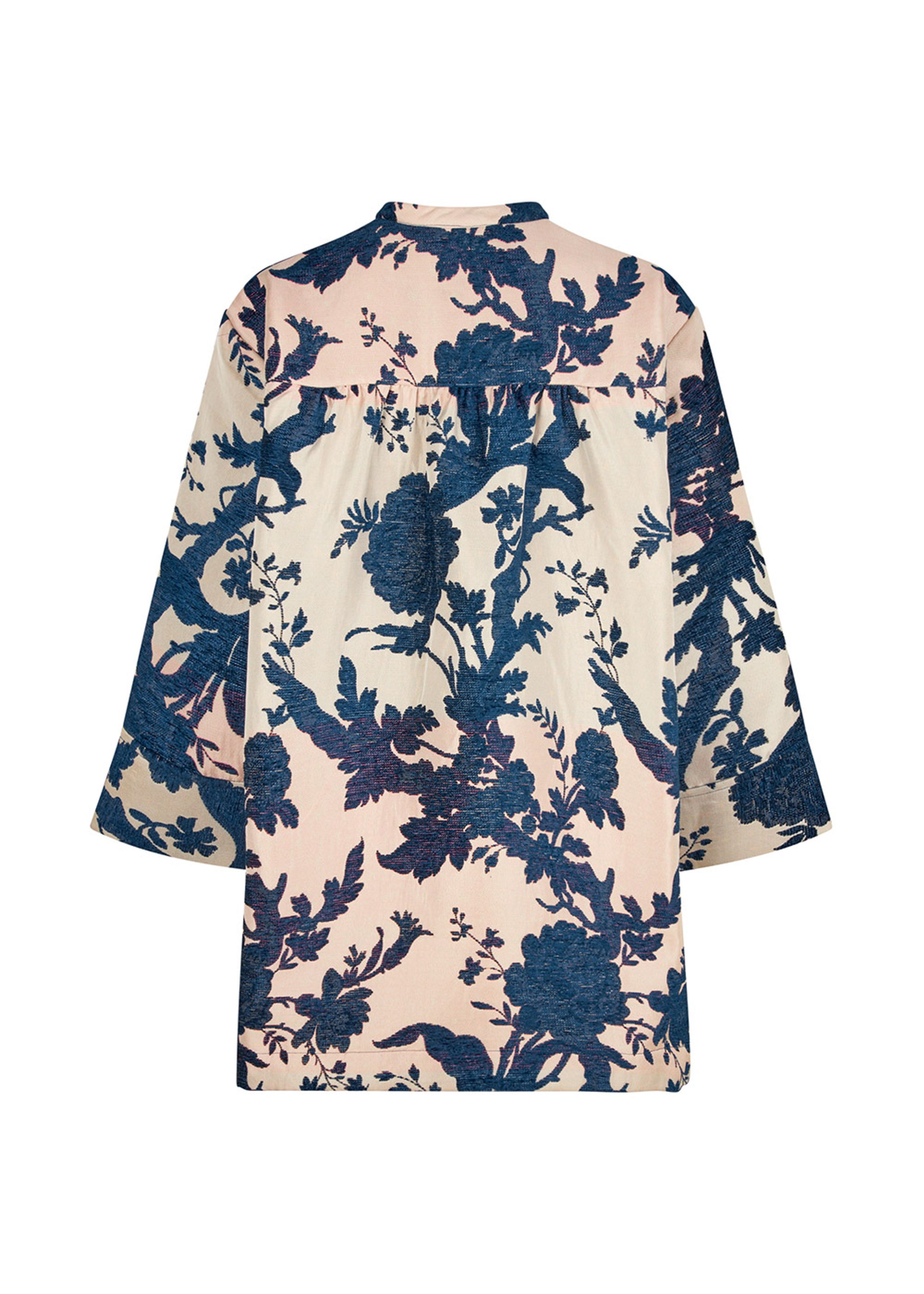 Baum und Pferdgarten - Túnica - Abi AW22 - Cream Blue Flower