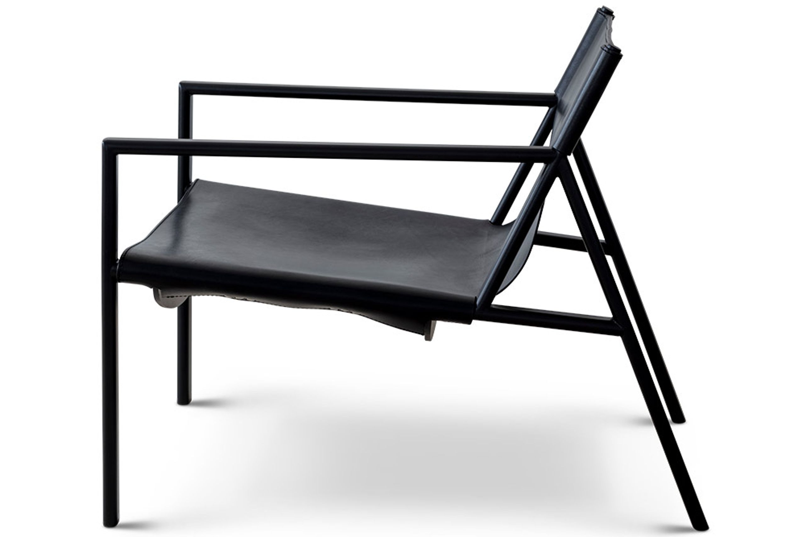 Bent Hansen - Armchair - Tension Lounge Chair - Black leather