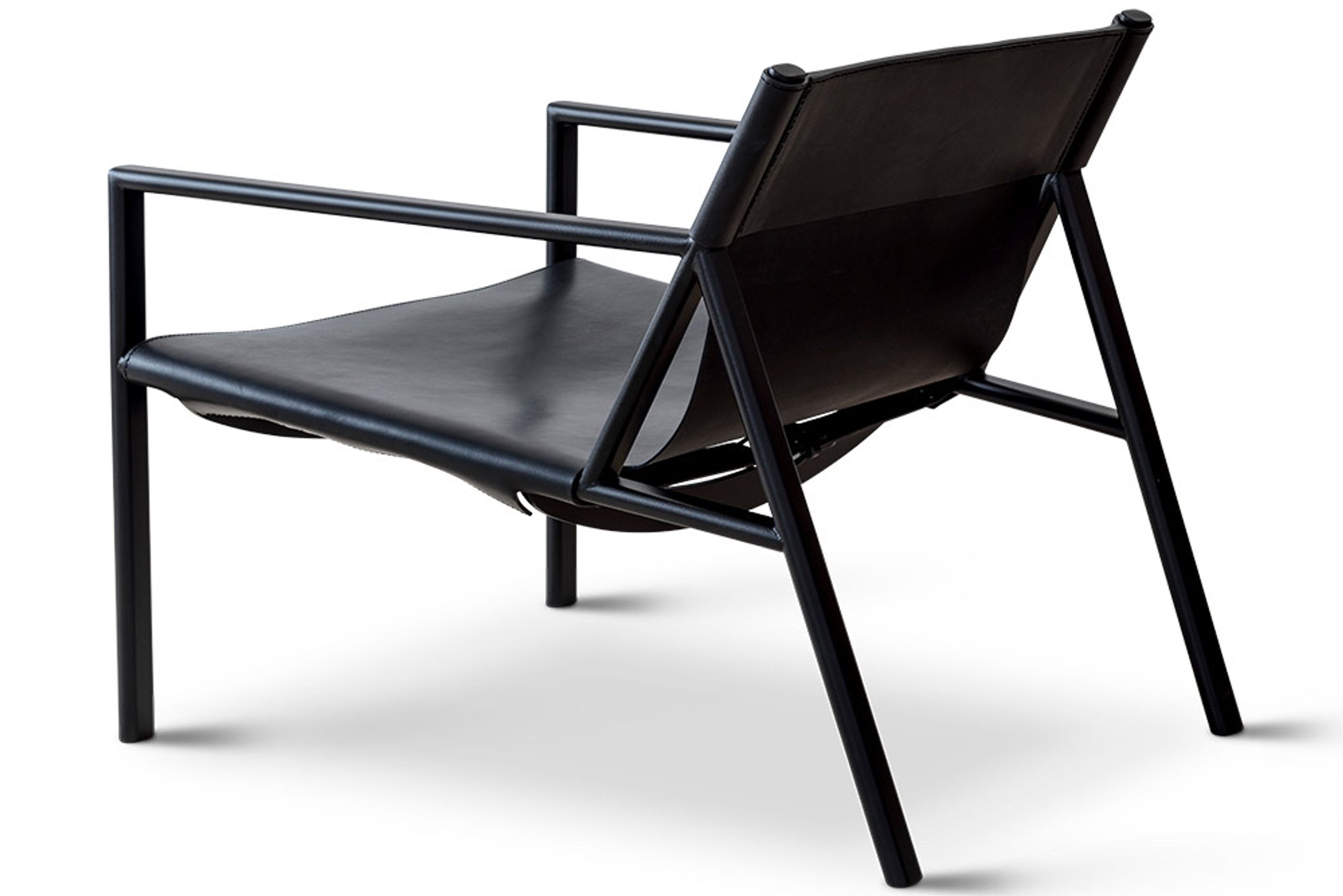 Bent Hansen - Armchair - Tension Lounge Chair - Black leather