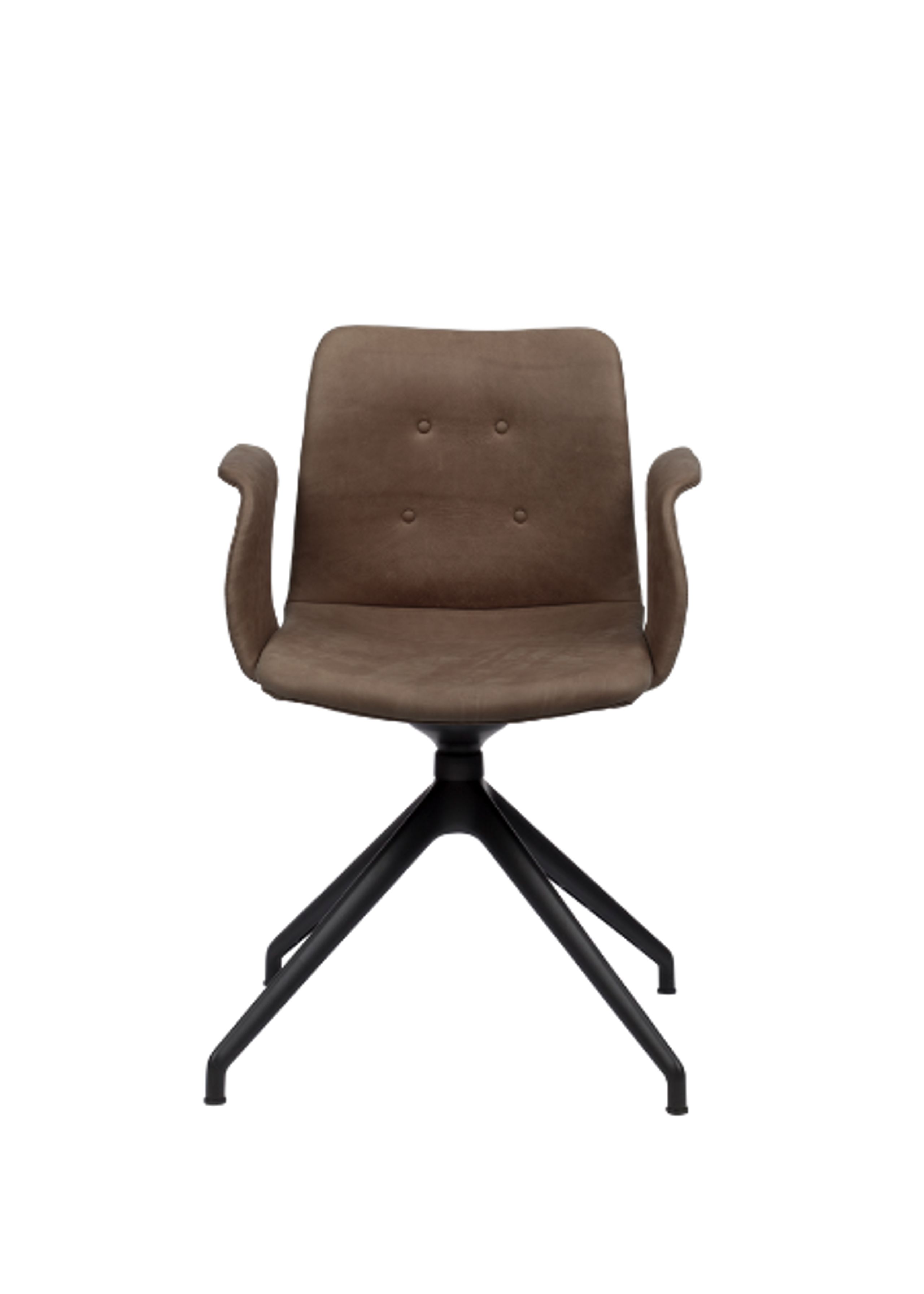 Bent Hansen - Chair - Primum Chair Dynamic - Davos Læder Tartufo