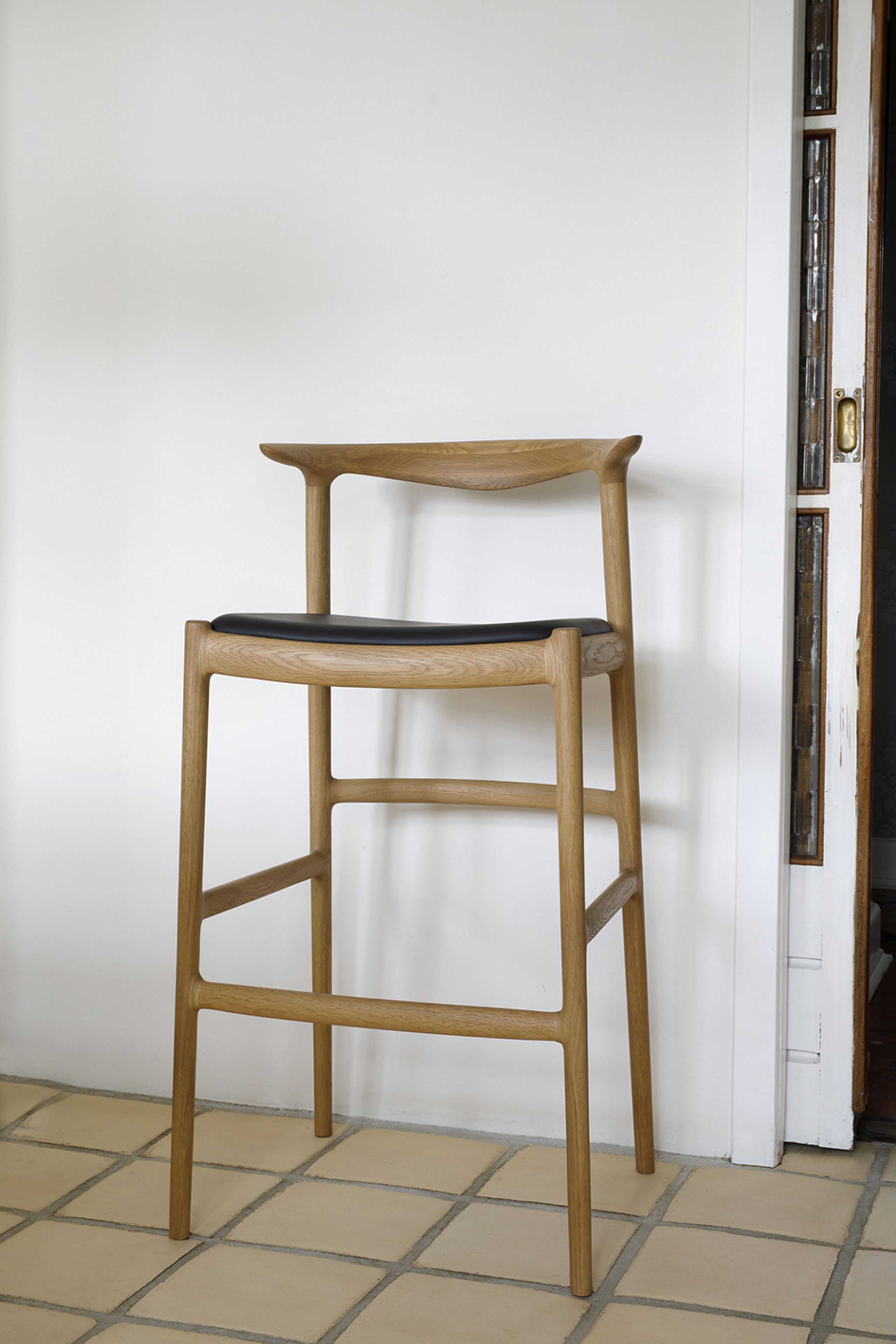 Bernstorffsminde - Bar stool - Bridge Barchair - Oiled Oak