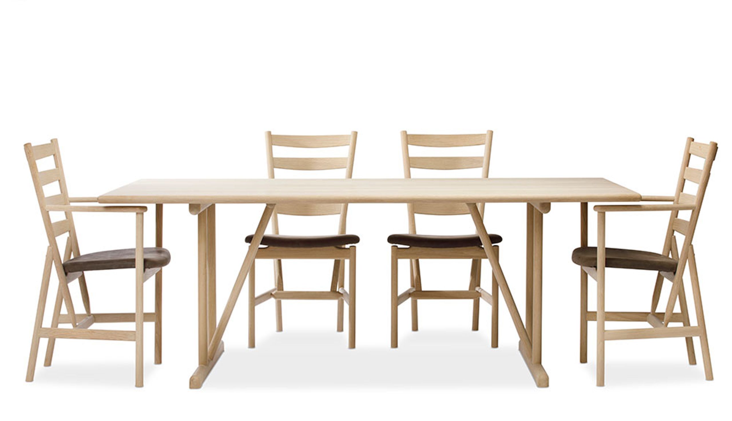 Bernstorffsminde - - Bm 4020140 - Sh Shaker Bord - Smoked Oak / Oil