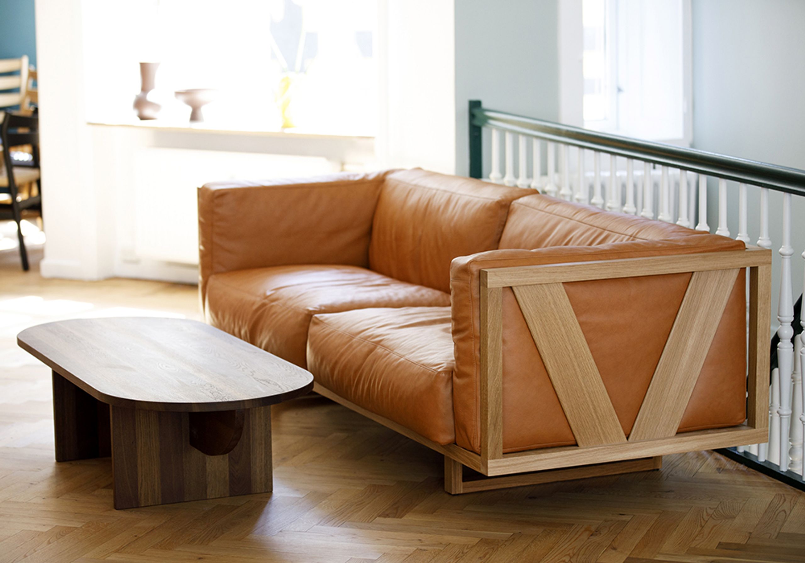 Bernstorffsminde - Coffee Table - Keel Coffee Table - Oak / Oil