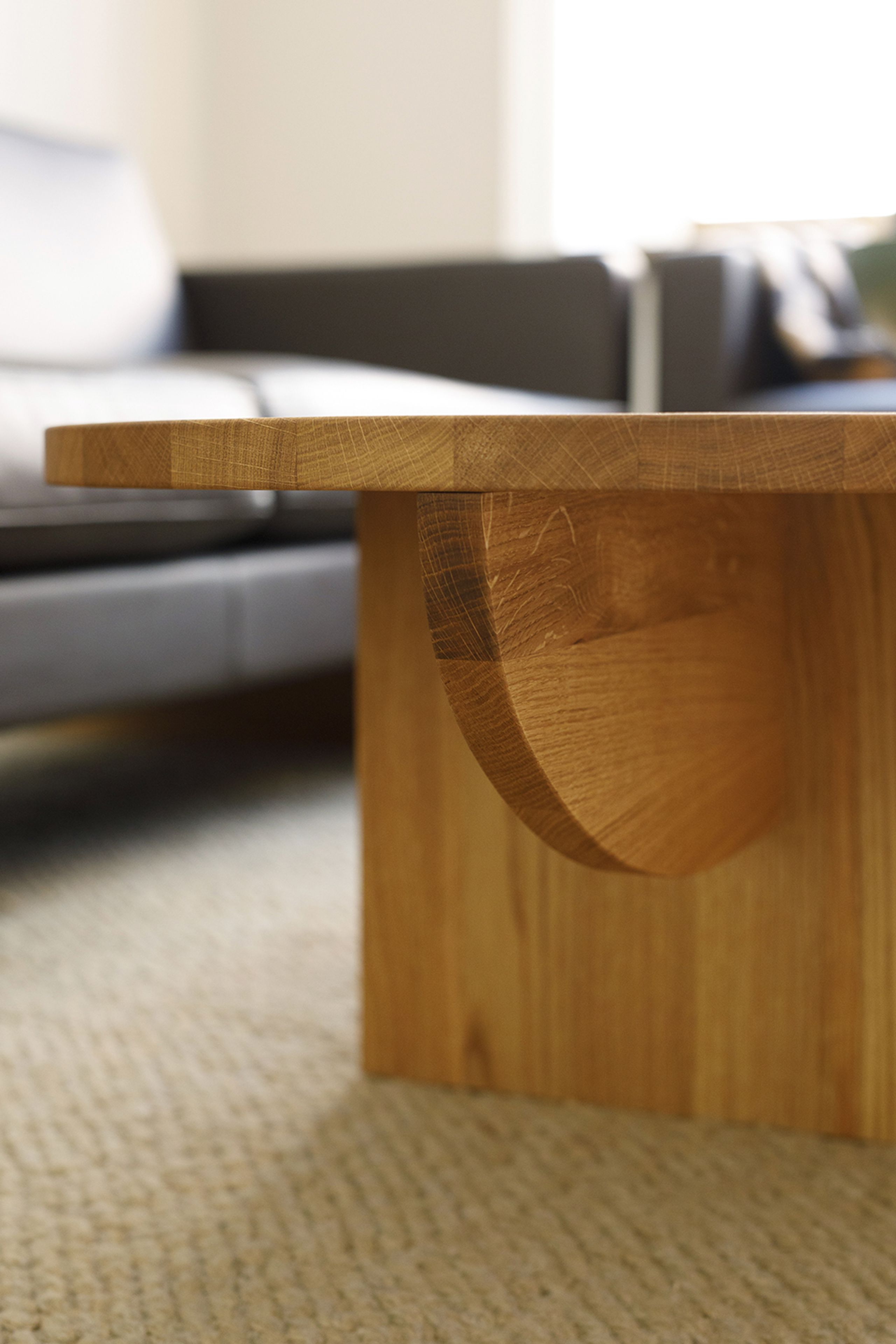 Bernstorffsminde - Coffee Table - Keel Coffee Table - Oak / Oil