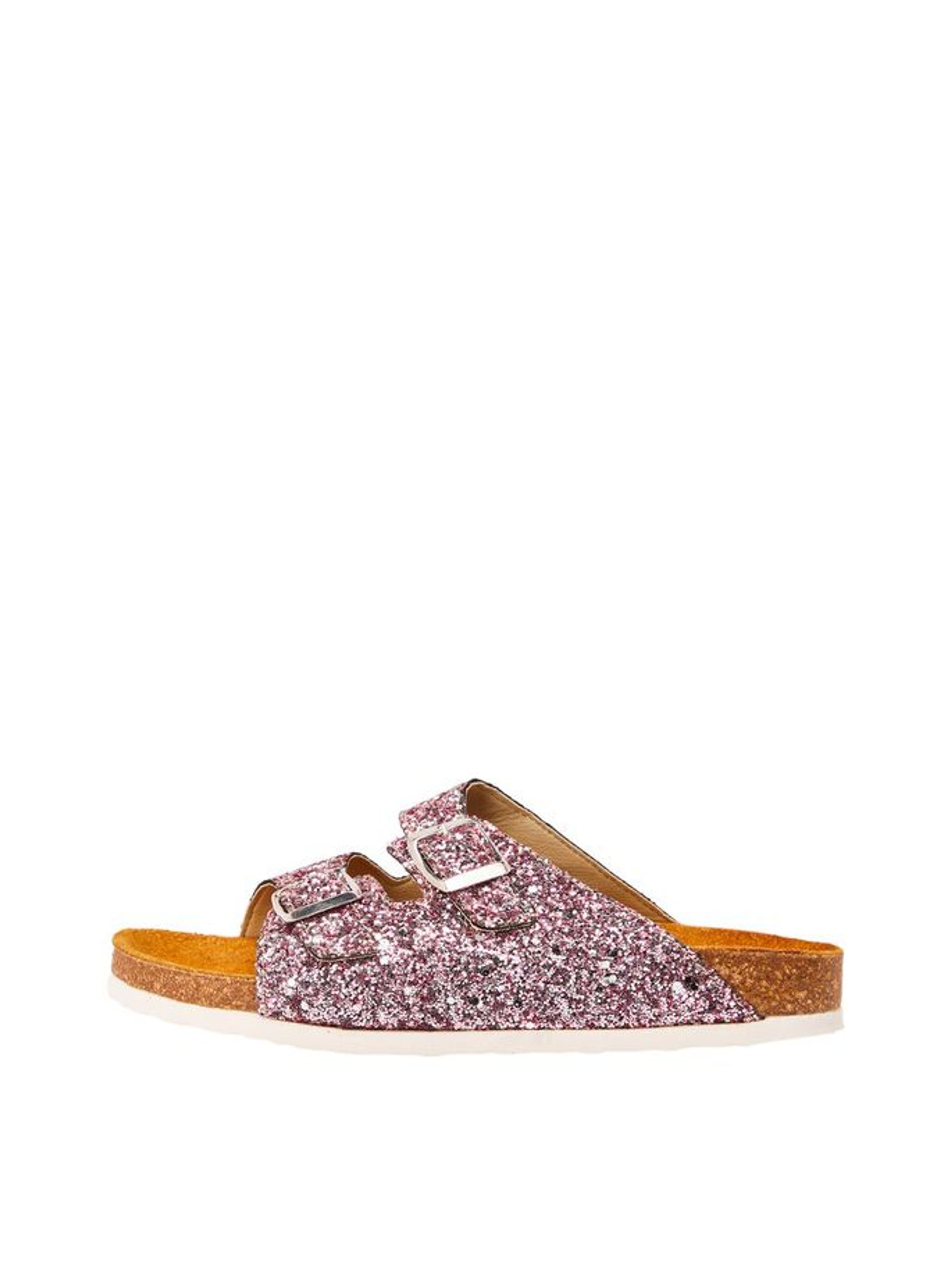 Bianco - Sandals - Betricia Buckle Sandal - Pink/Light Pink Sequins