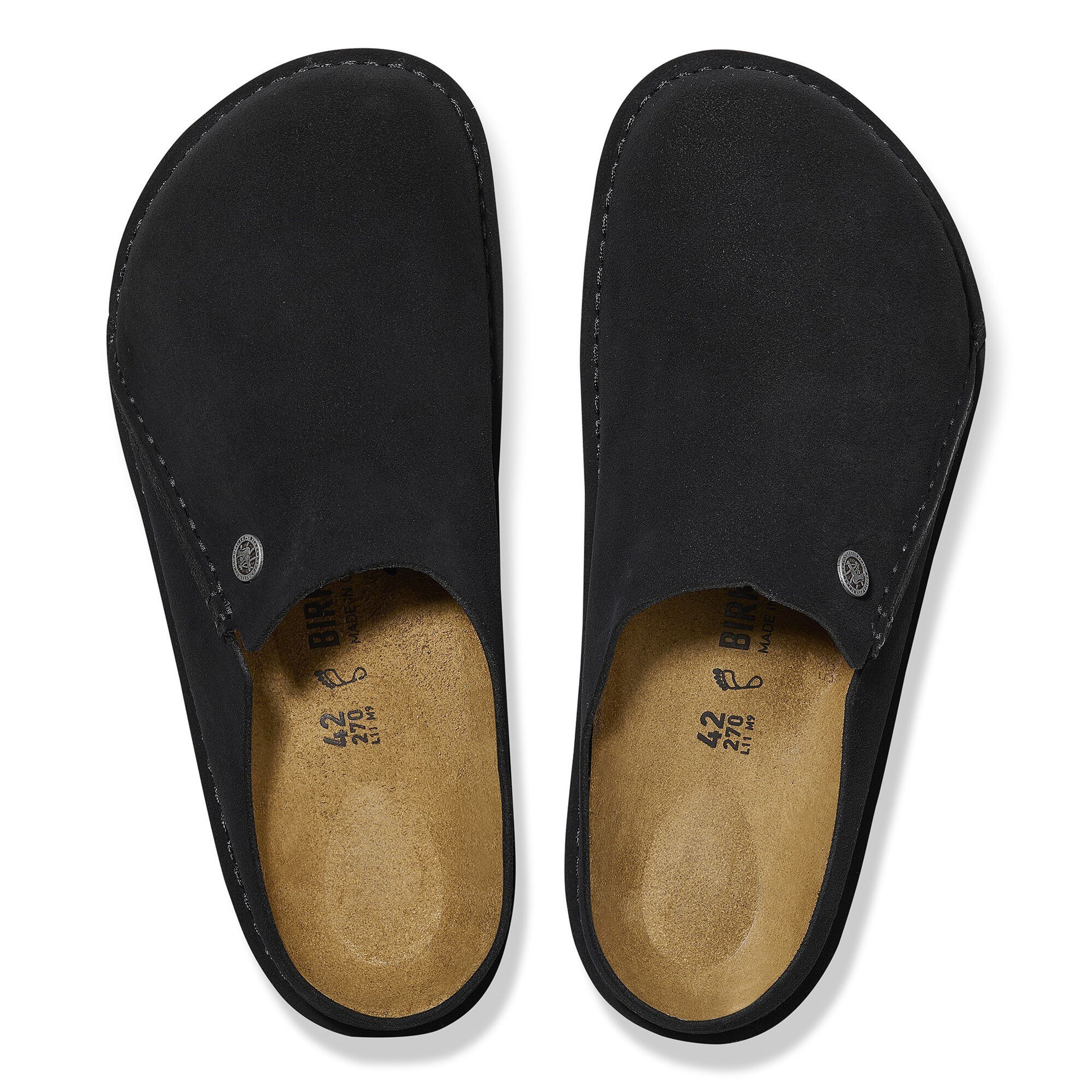 Birkenstock - Mocassins - Zermatt Premium Suede Leather - Black