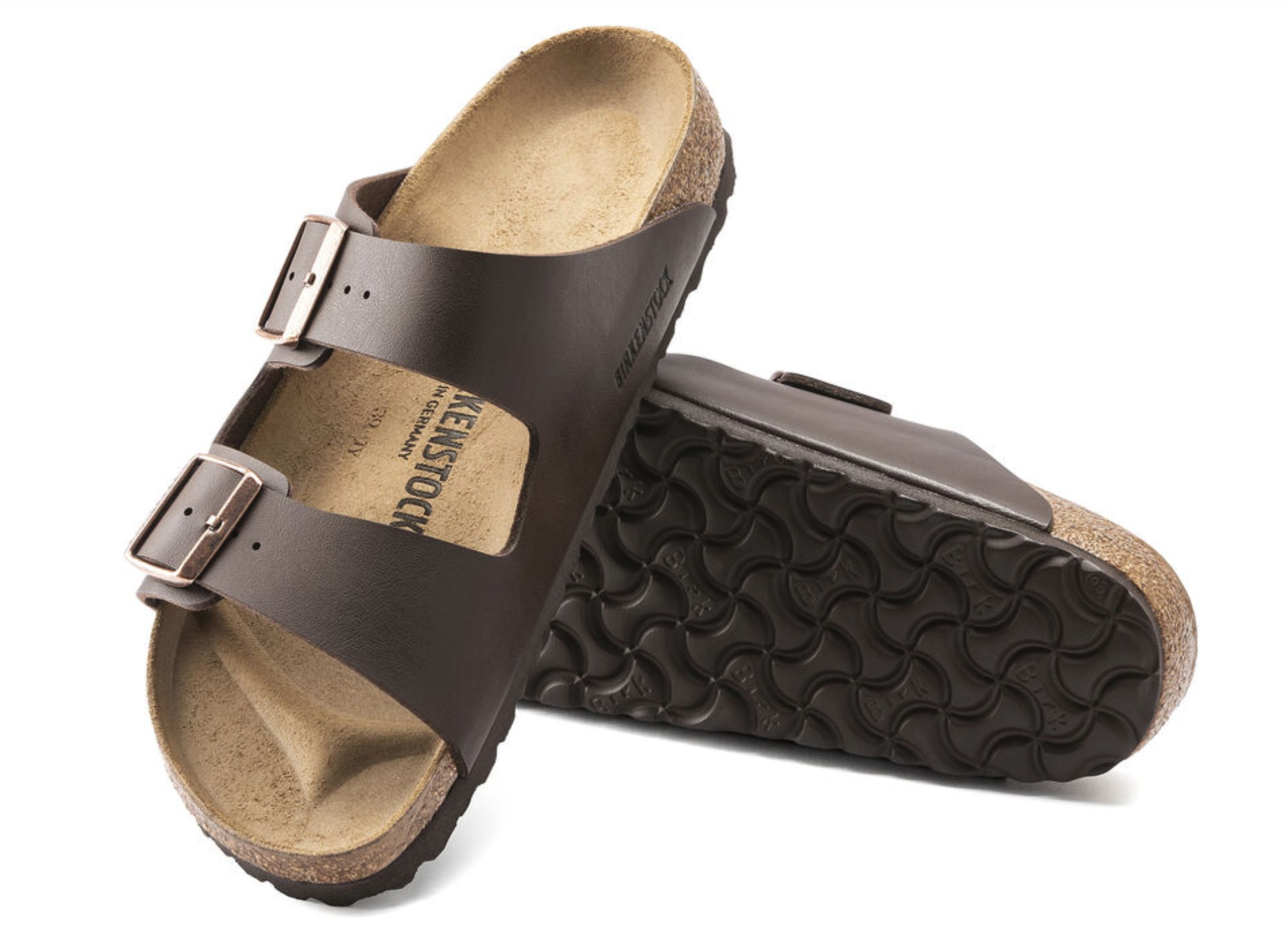Birkenstock - Sandaler - Arizona BF Leather - Dark Brown