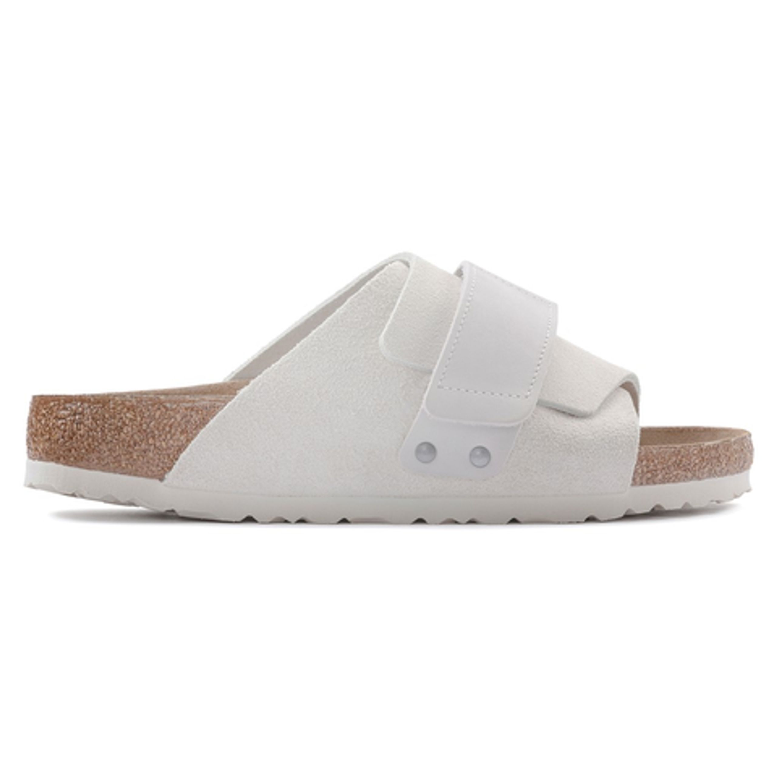 Birkenstock - Sandaler - Kyoto Nubuck/Suede - Antique White