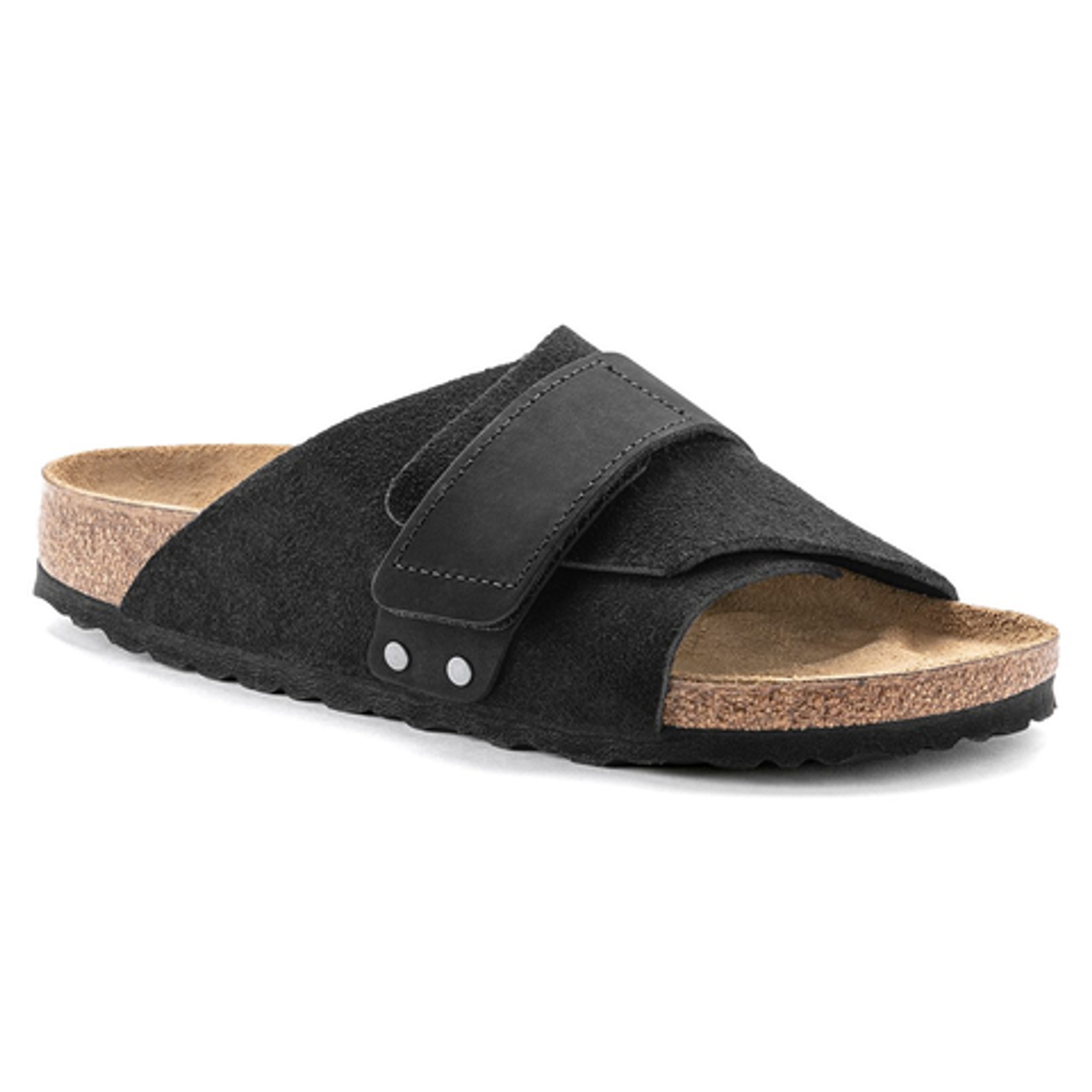 Birkenstock - Sandals - Kyoto Nubuck/Suede - Black