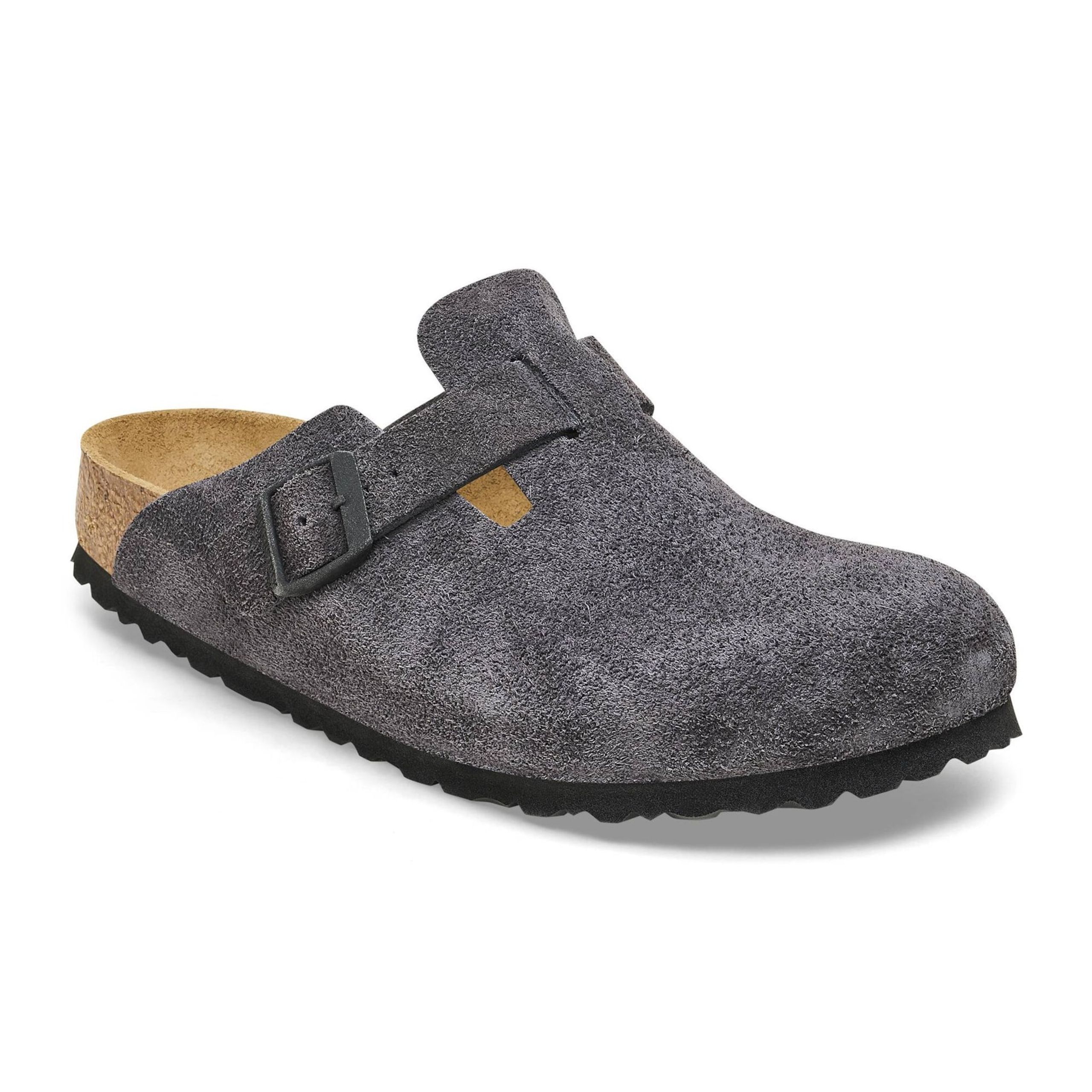 Birkenstock - Scarpe - Boston Suede - Velvet Grey