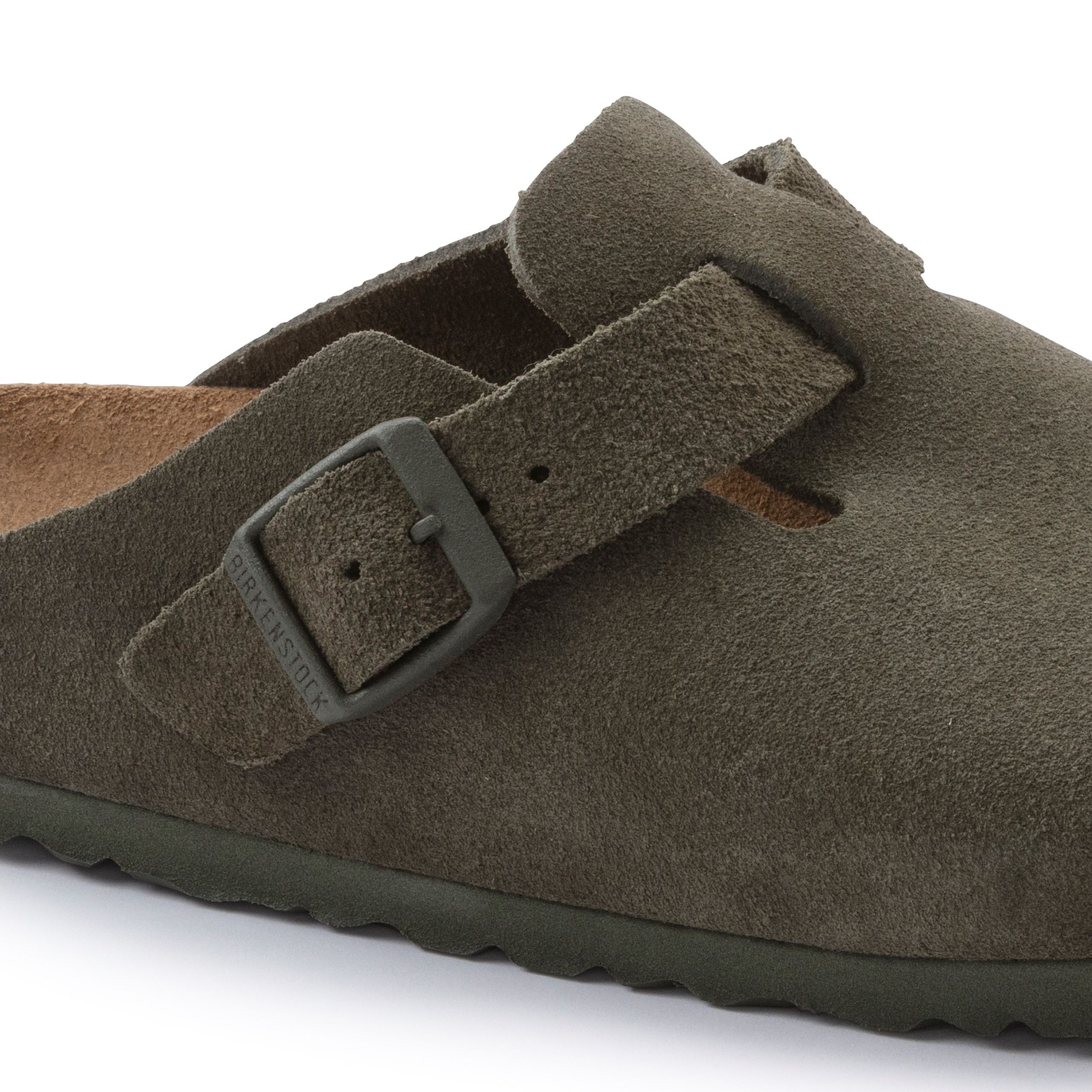 Birkenstock - Shoes - Boston Suede - Thyme