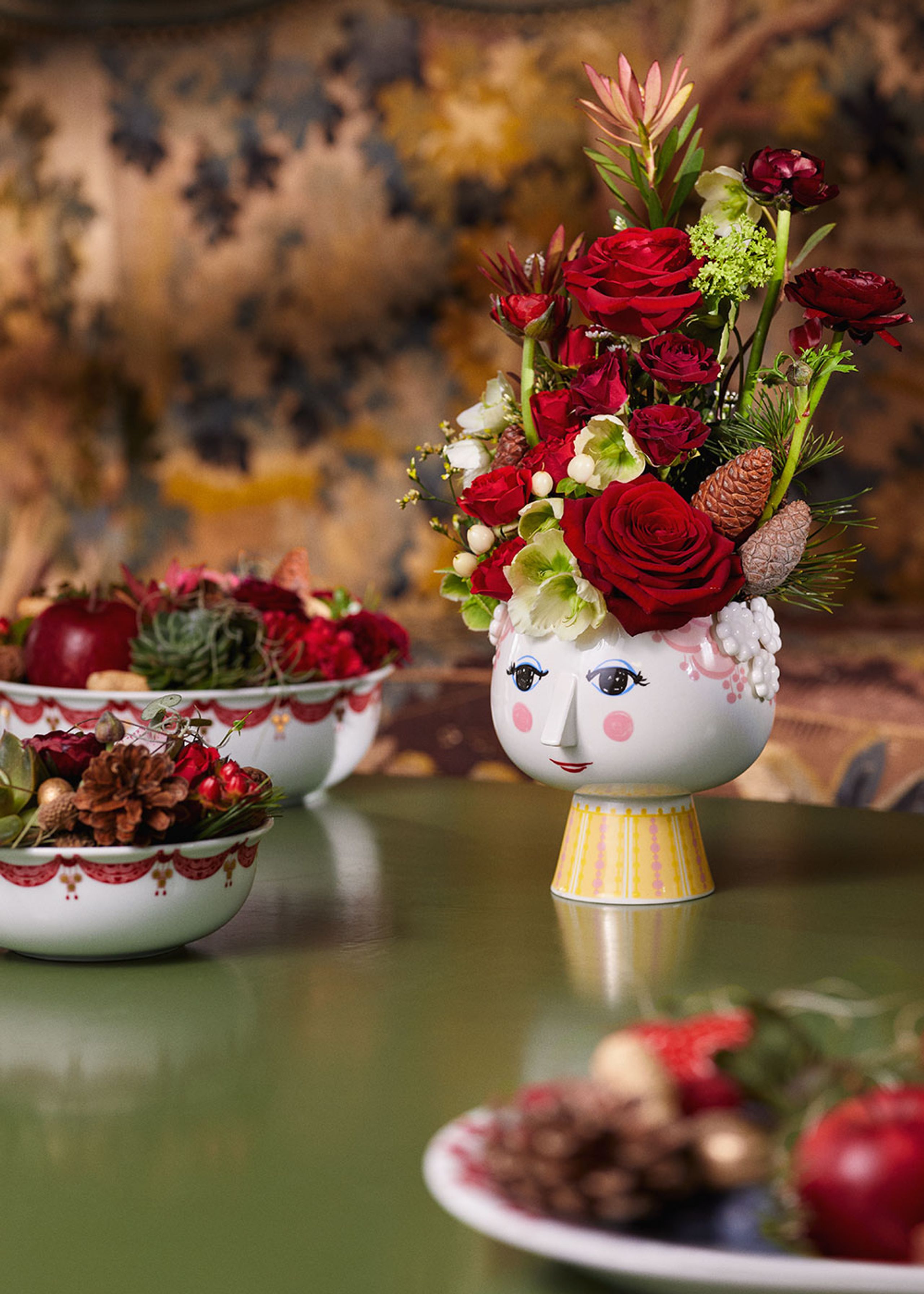 Bjørn Wiinblad - Urtepotte - Eva Urtepotteskjuler - Pink