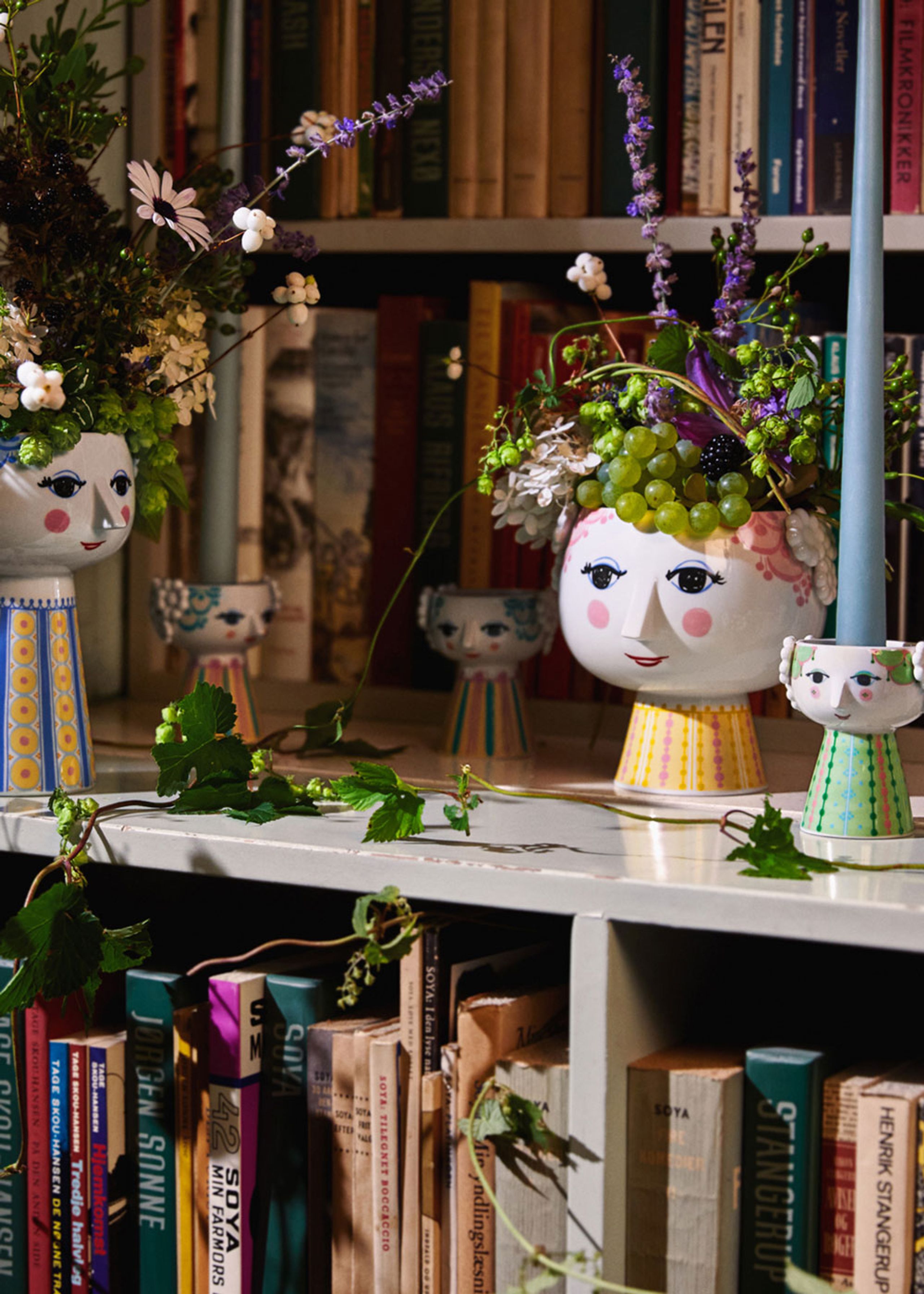 Bjørn Wiinblad - Urtepotte - Eva Urtepotteskjuler - Pink