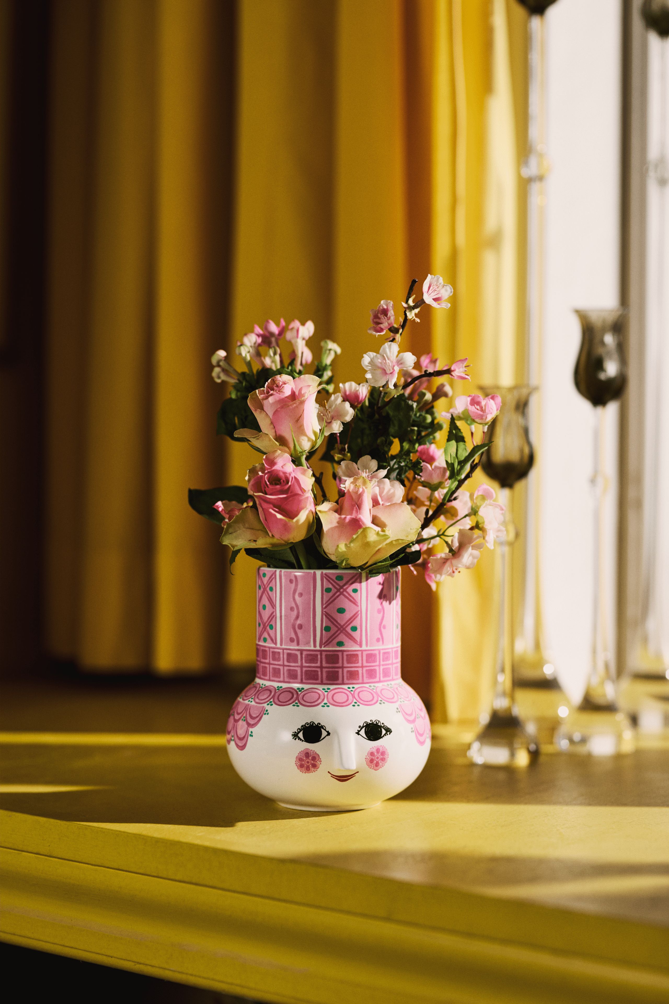 Bjørn Wiinblad - Vase - Olga Vase - Pink