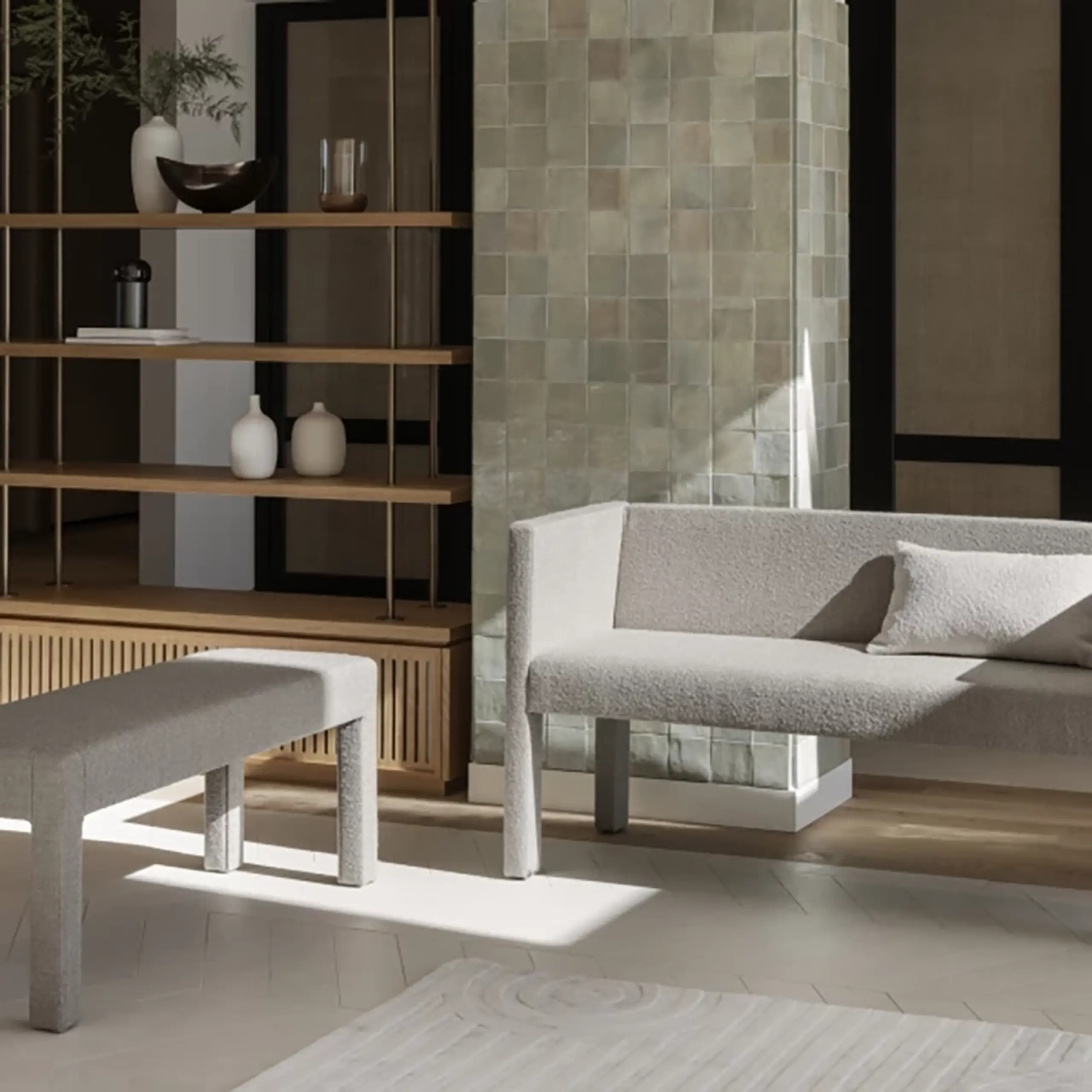 Blomus - 2-Personen-Sofa - Sitta Sofa - Shitake