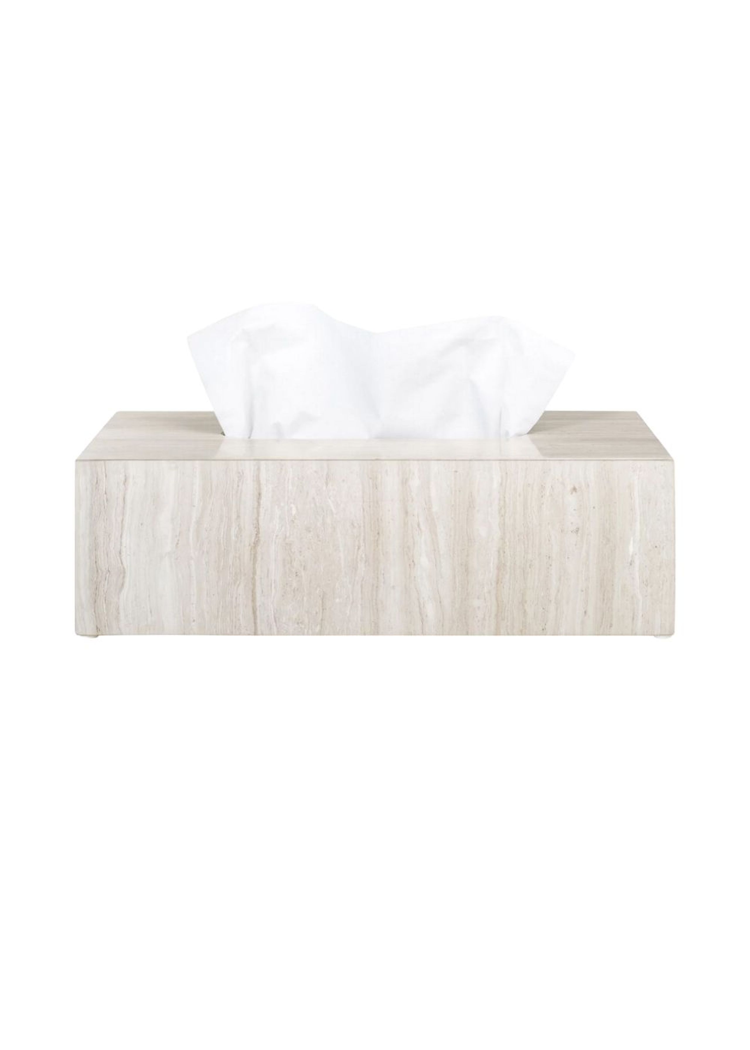 Blomus - Caixa - LAMURA Marble Cosmetic Tissue Box - Mourning Dove