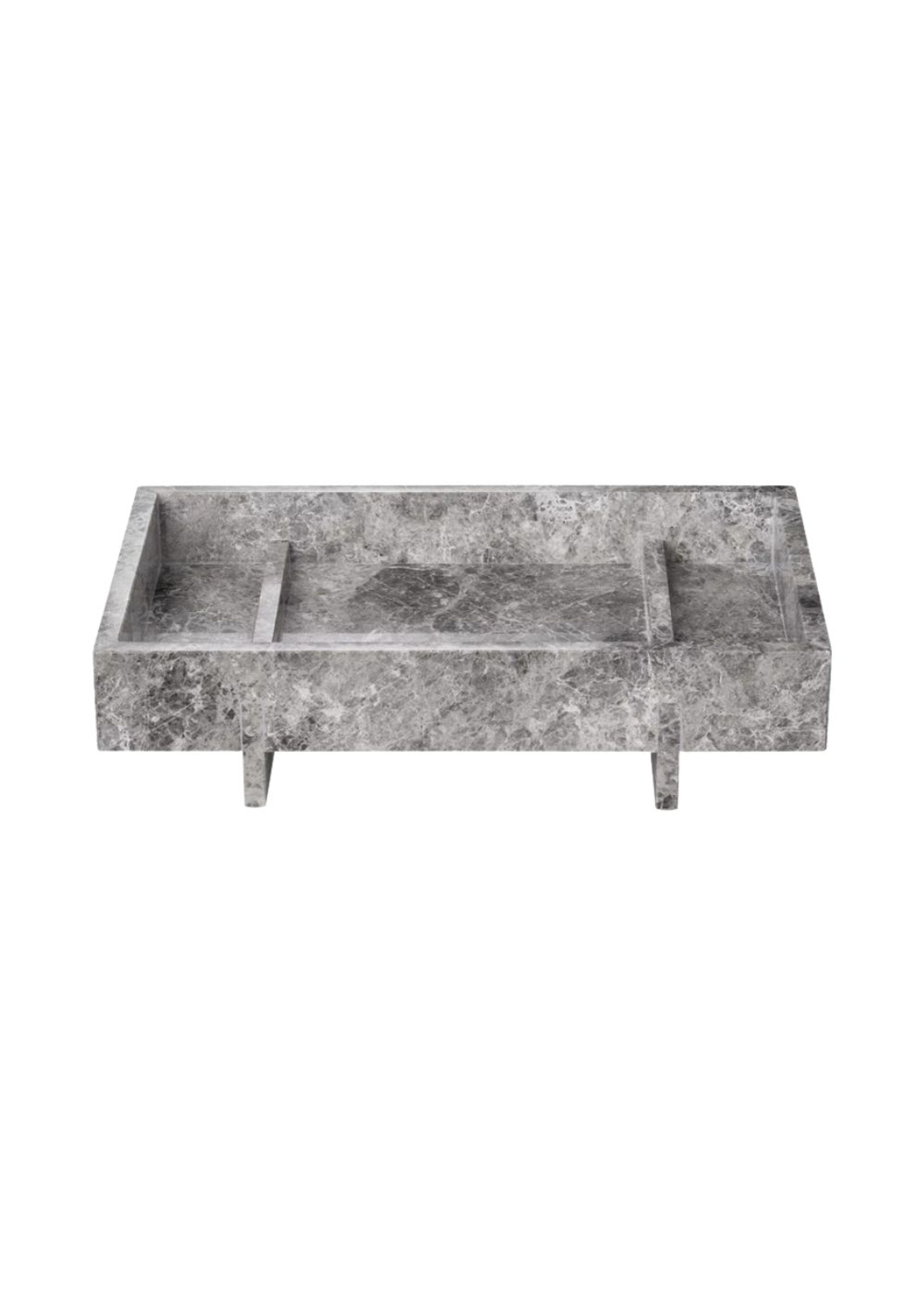 Blomus - Plateau - ABENTO Marble Tray - Sharkskin