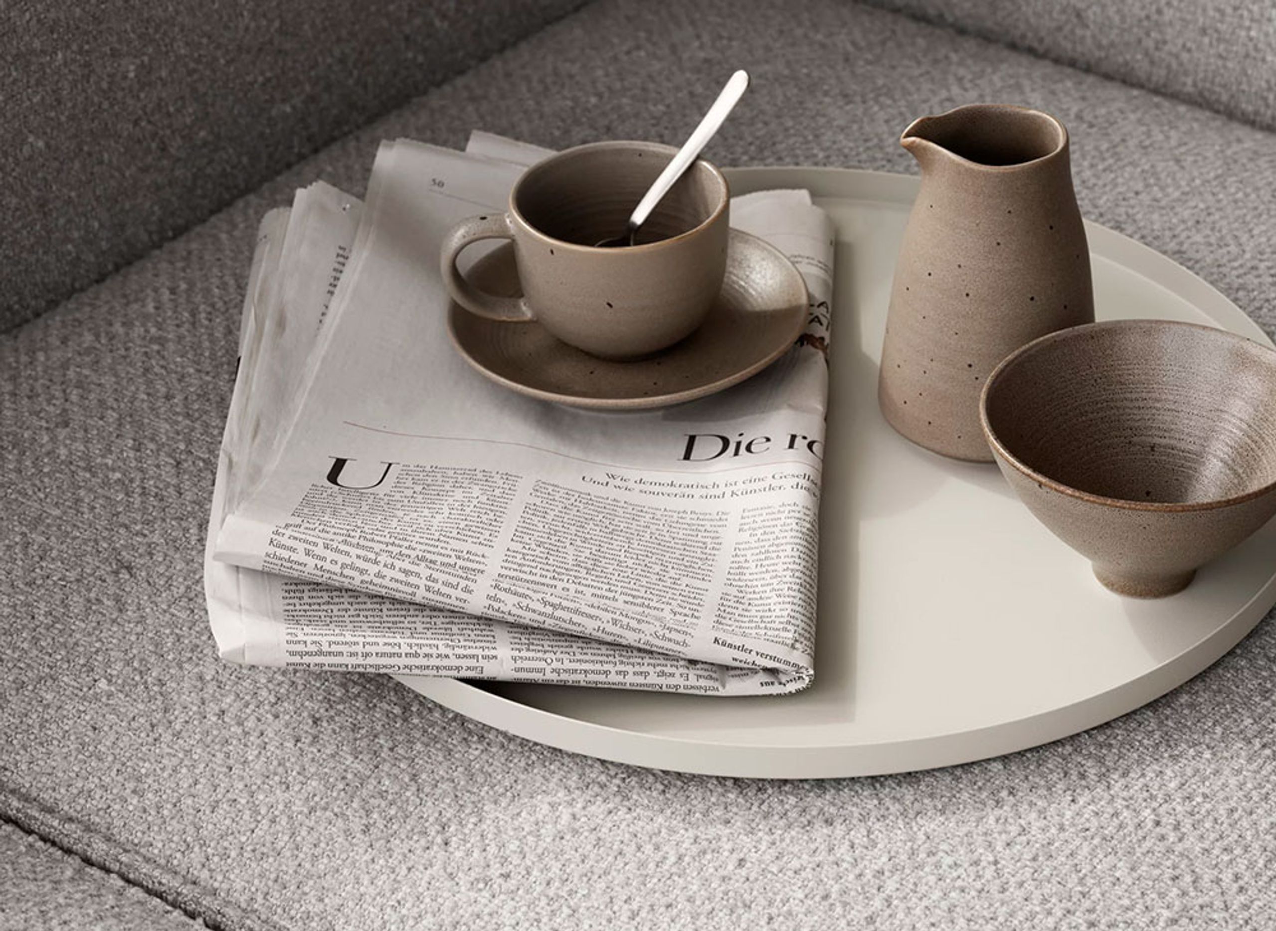 Blomus - Taca - Peasy Tray - Large - Moonbeam