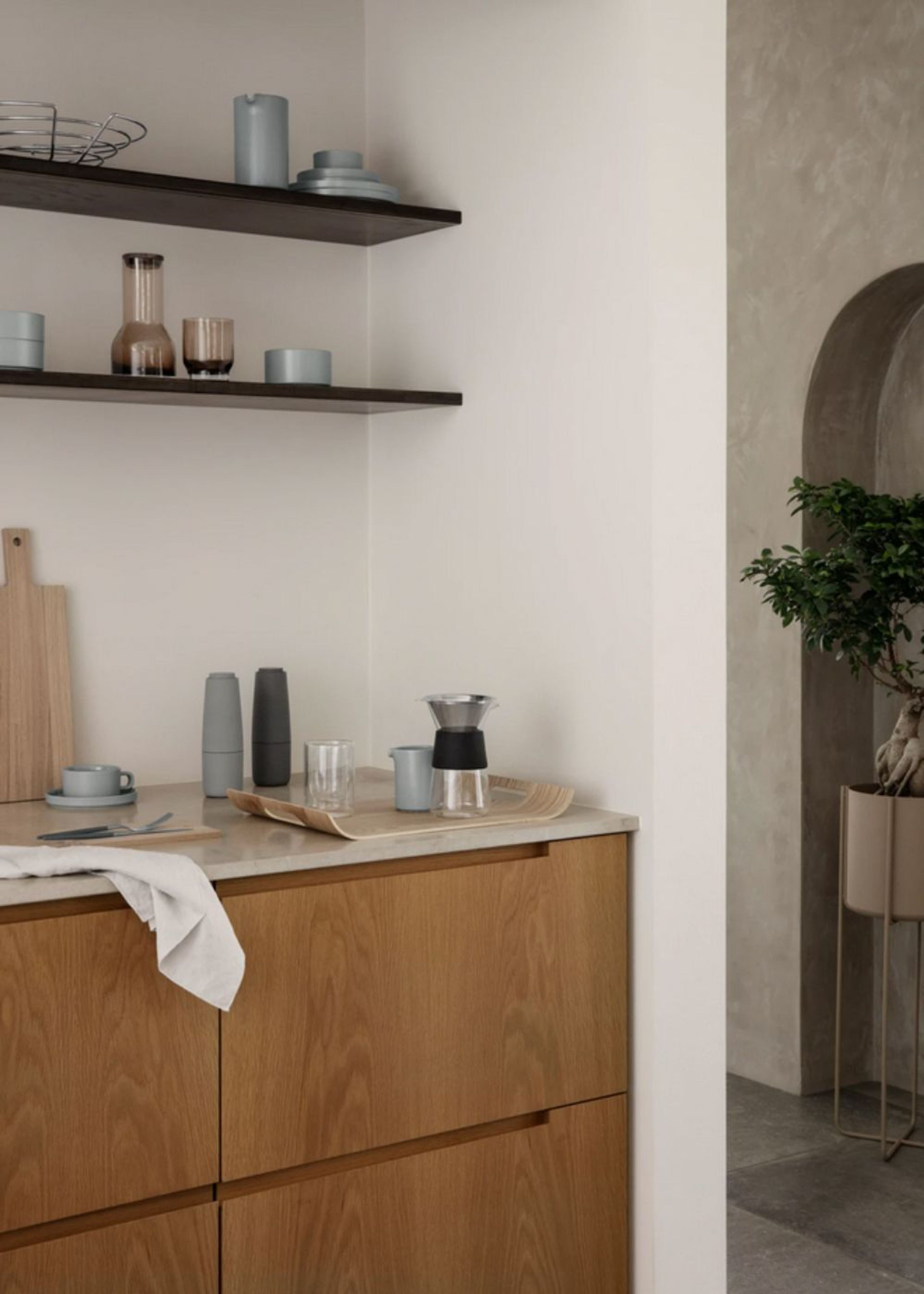 Blomus - Plateau - WILO Tray - Holzfarbe - Large