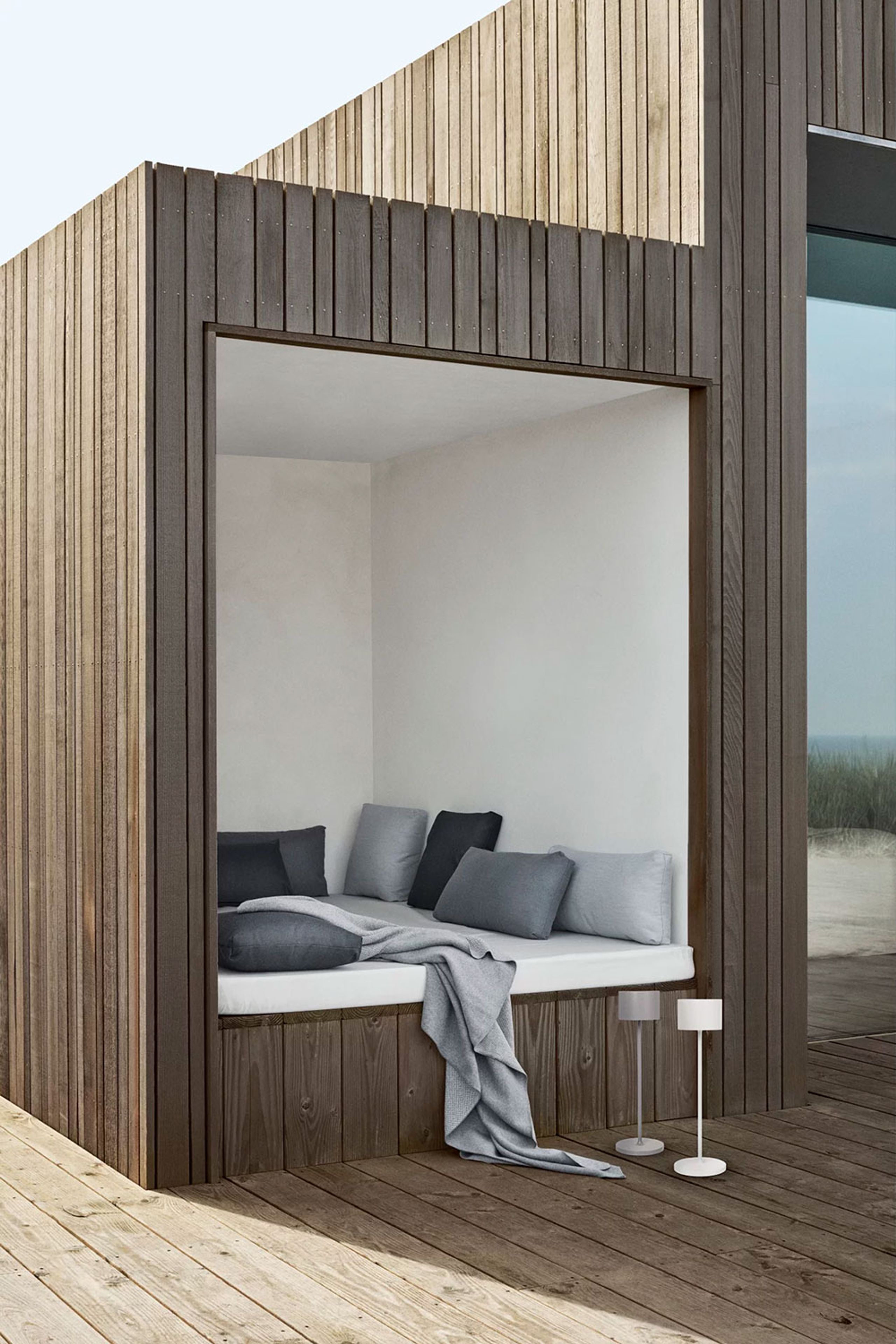 Blomus - Tischlampe - Farol Mobile Led-lamp - Rusty Look