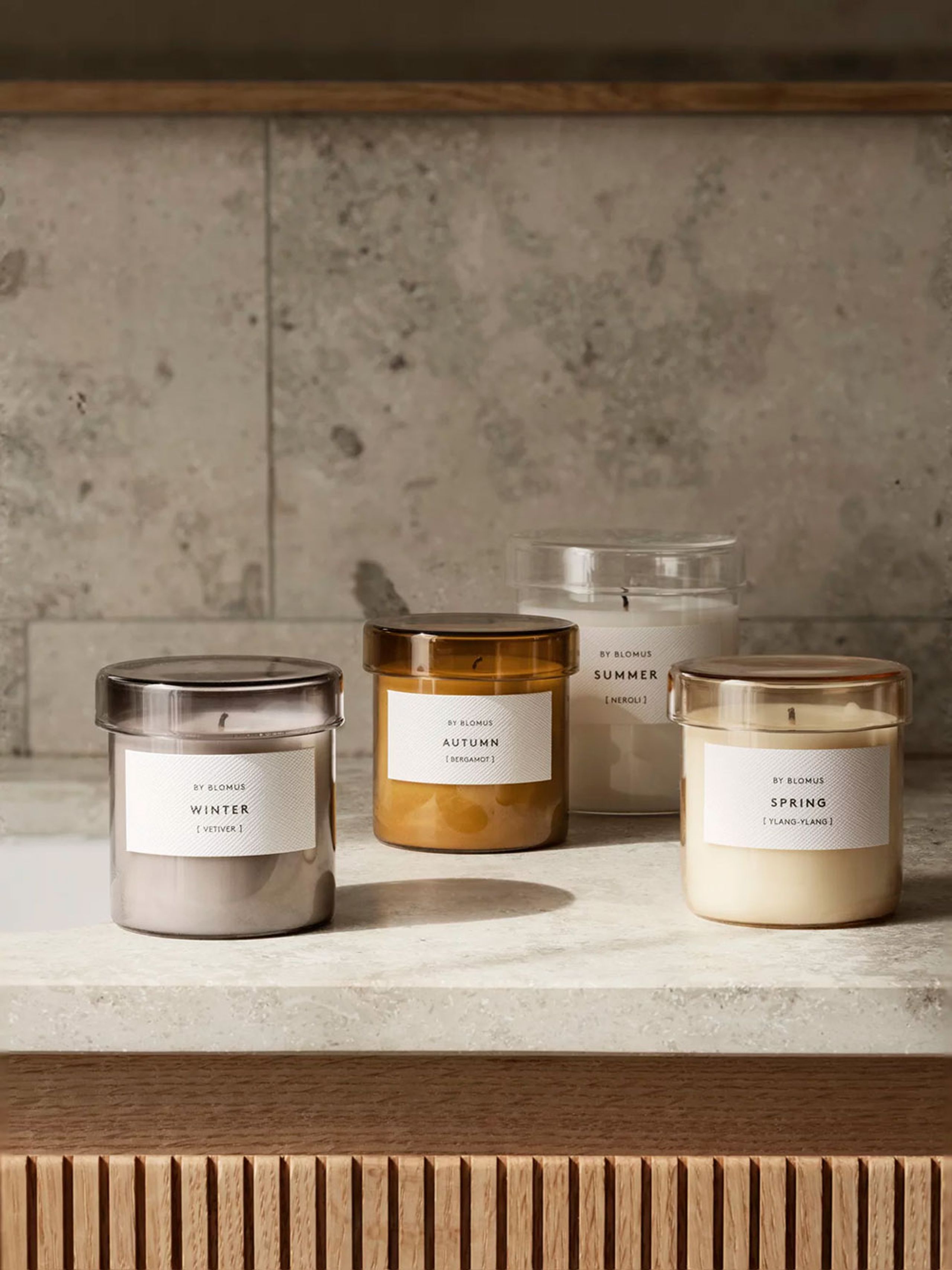 Blomus - Scented Candles - Valoa - Misty Rose