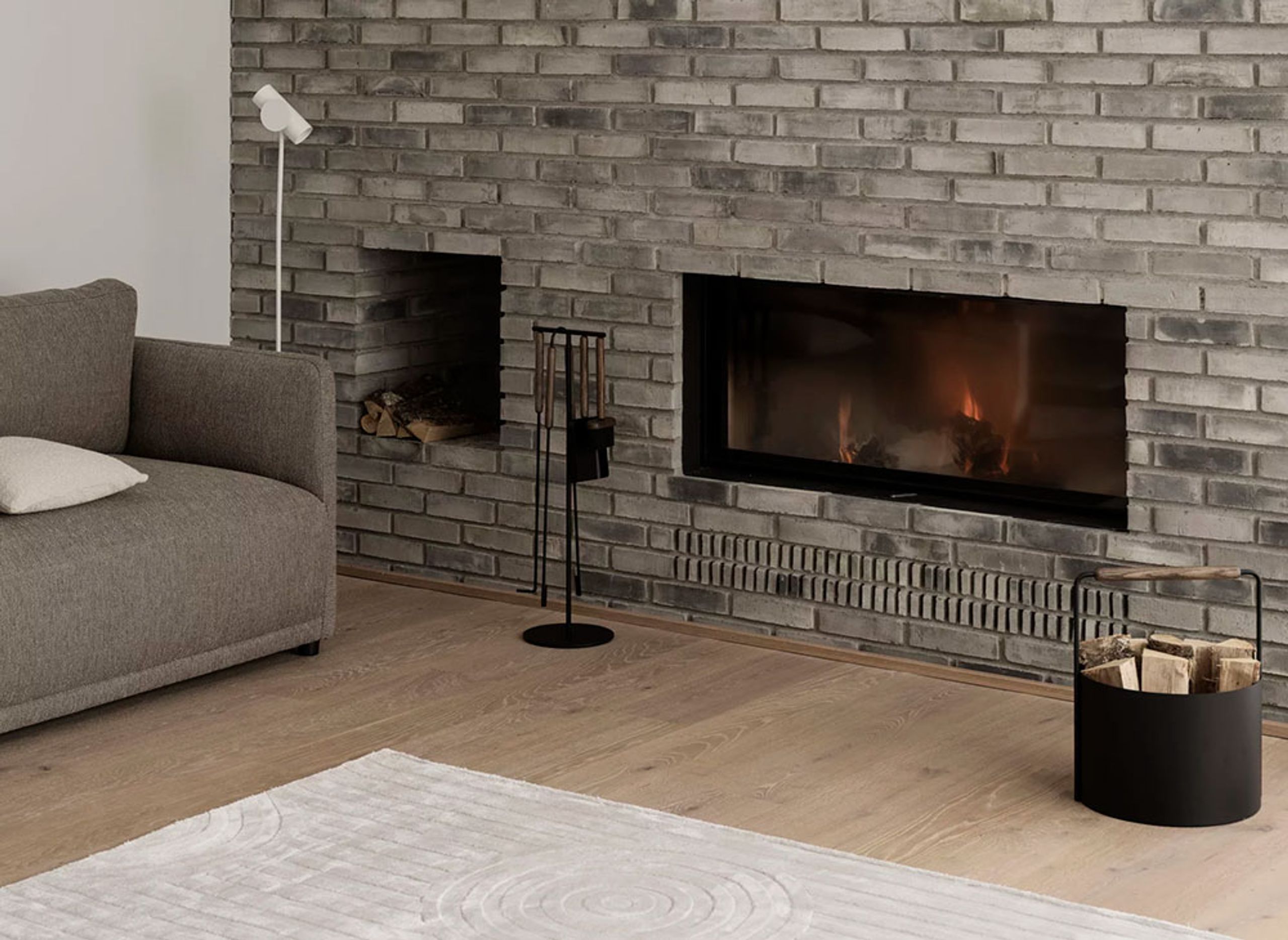 Blomus - Rug - Uzu Rug - Beige - Small