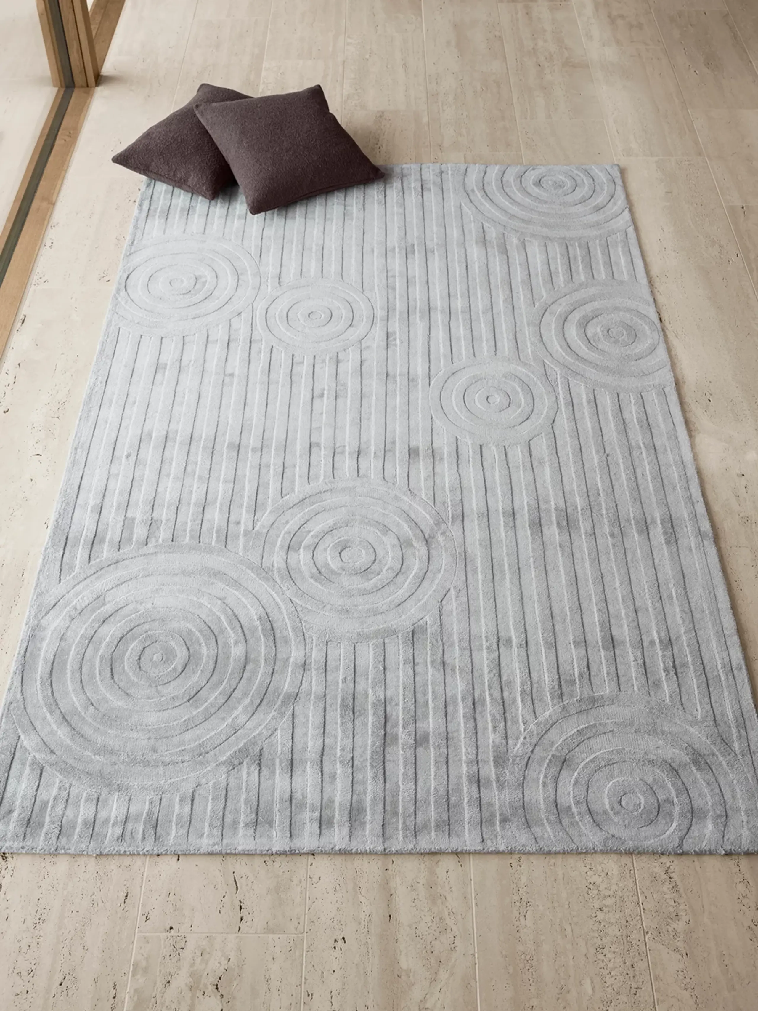 Blomus - Dywanik - Uzu Rug - Zinc - Small