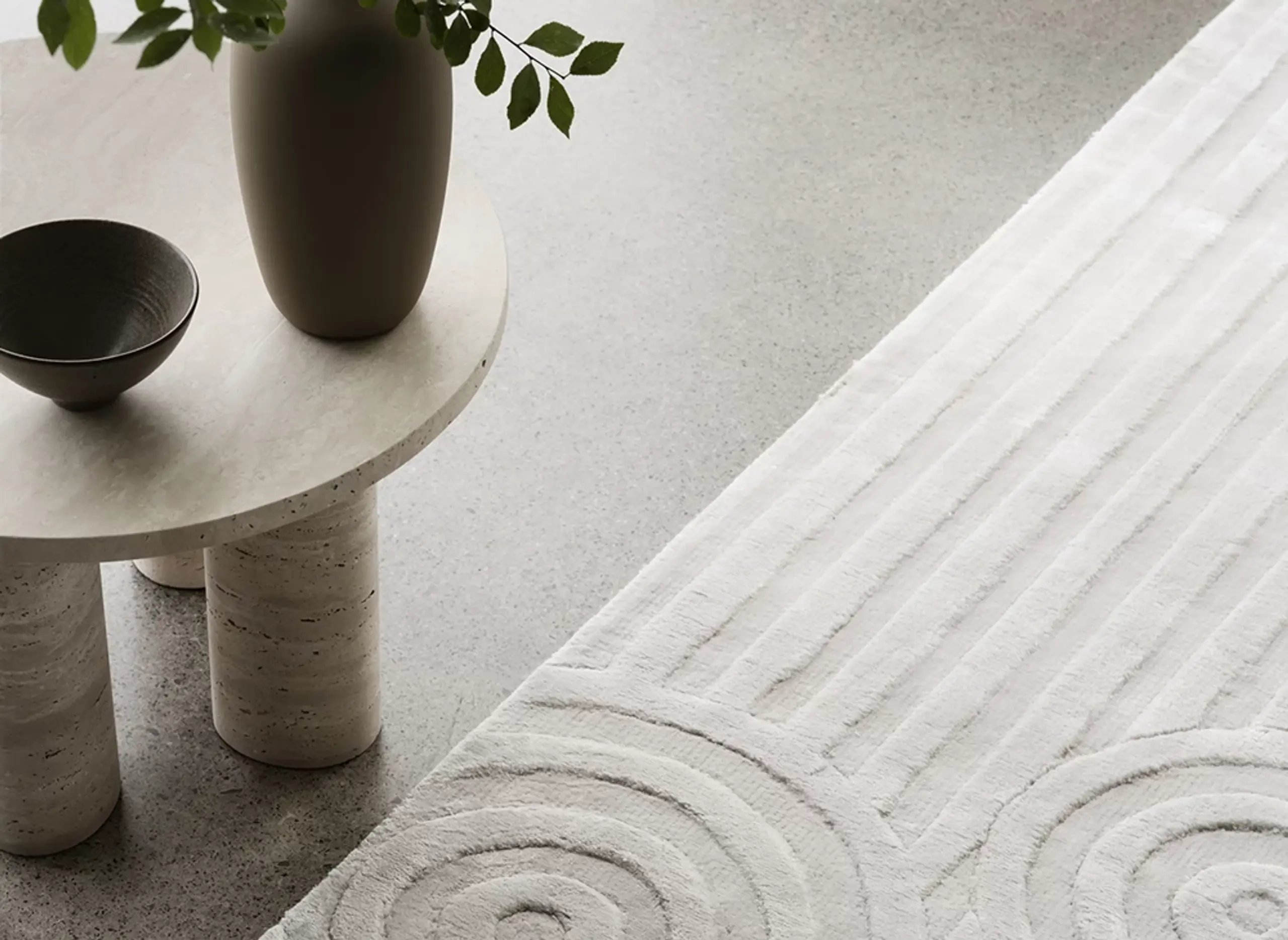 Blomus - Dywanik - Uzu Rug - Zinc - Small