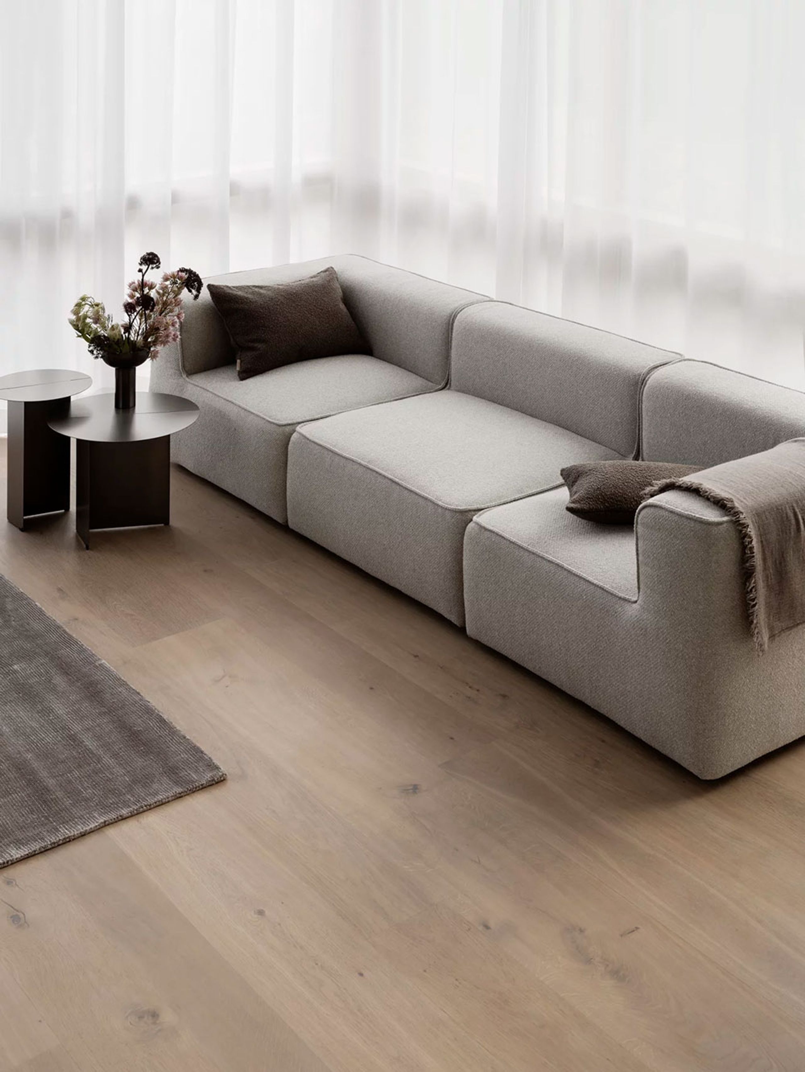 Blomus - Rug - Visca Rug - Zinc - Medium