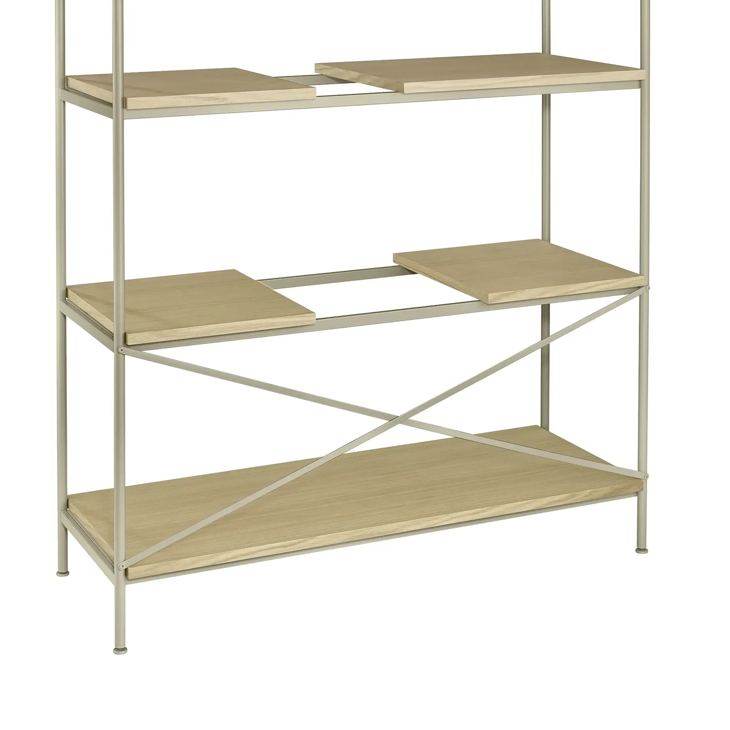 Blomus - Shelf - Metal Shelf Sukoya - Nomad, Natural Lacquered Oak Veneer / Large