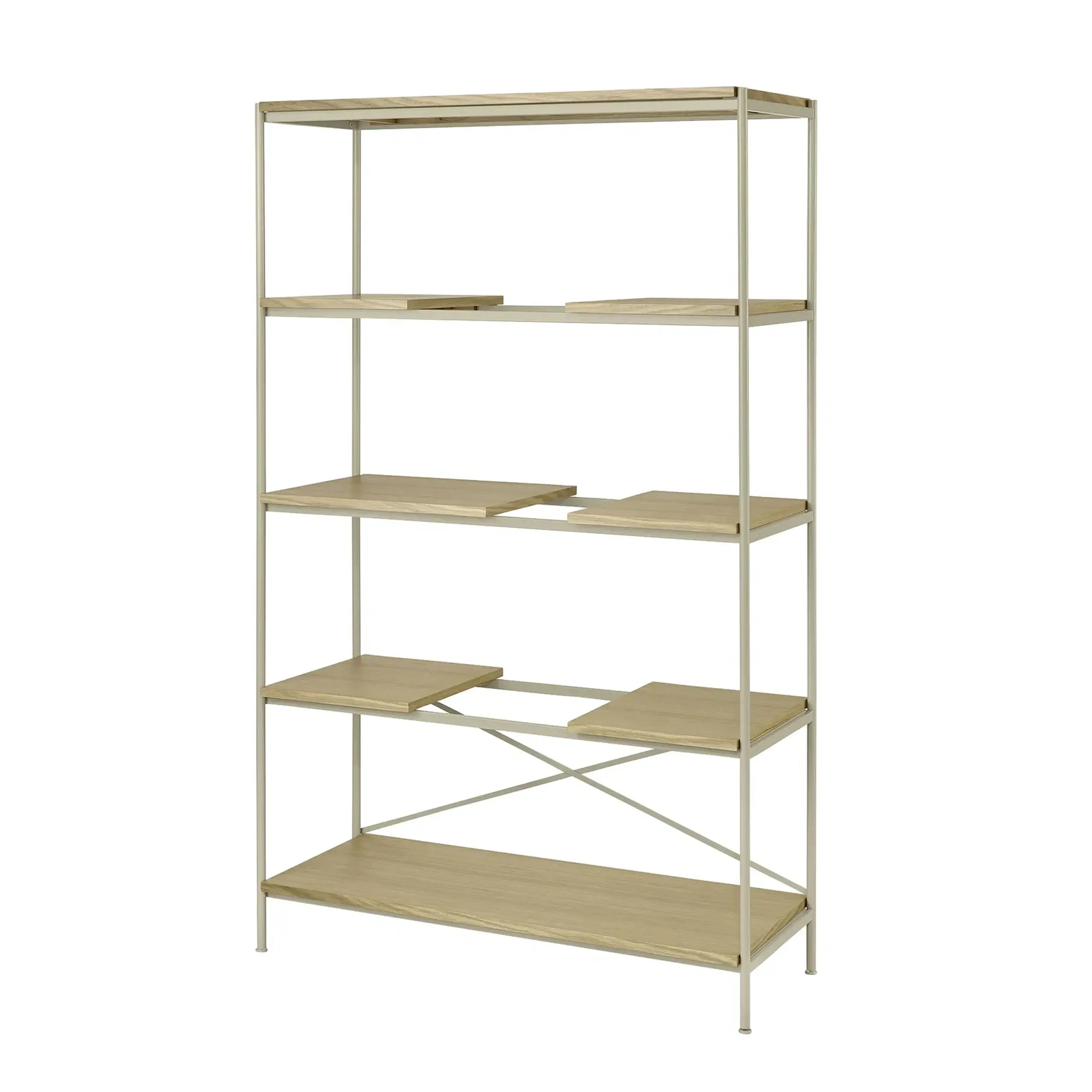 Blomus - Shelf - Metal Shelf Sukoya - Nomad, Natural Lacquered Oak Veneer / Large