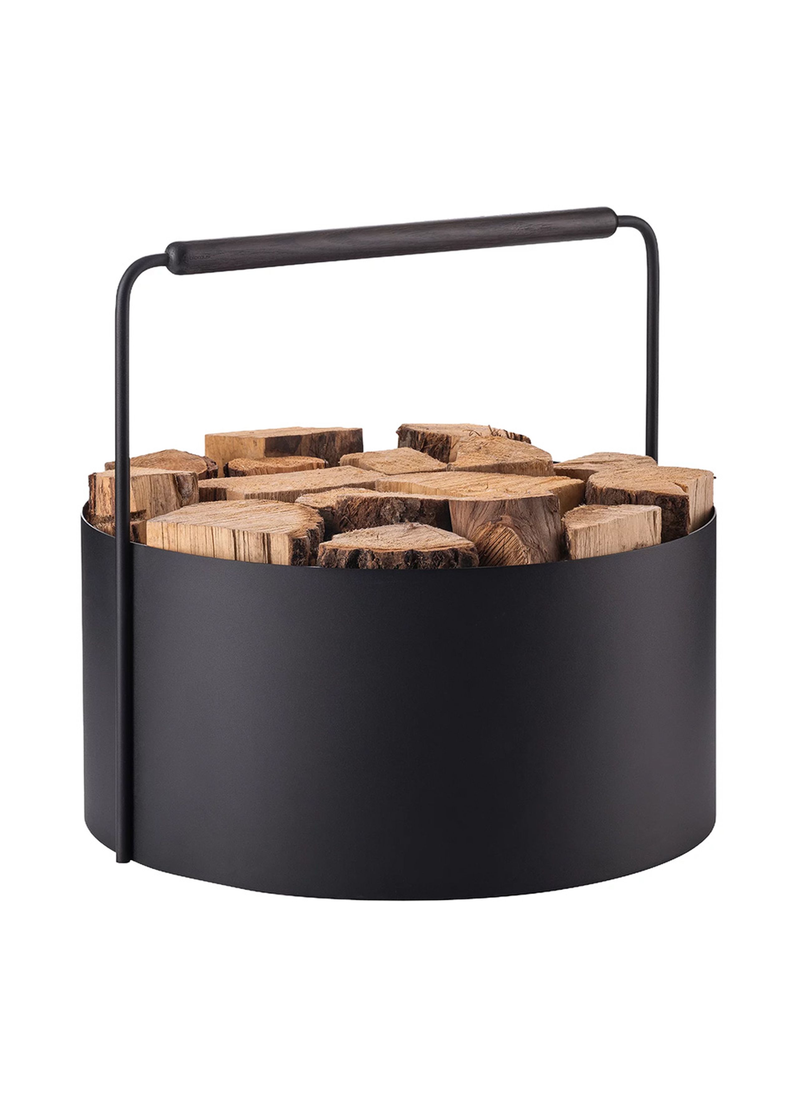 Blomus - Panier - Firewood Basket - Ashi - Black