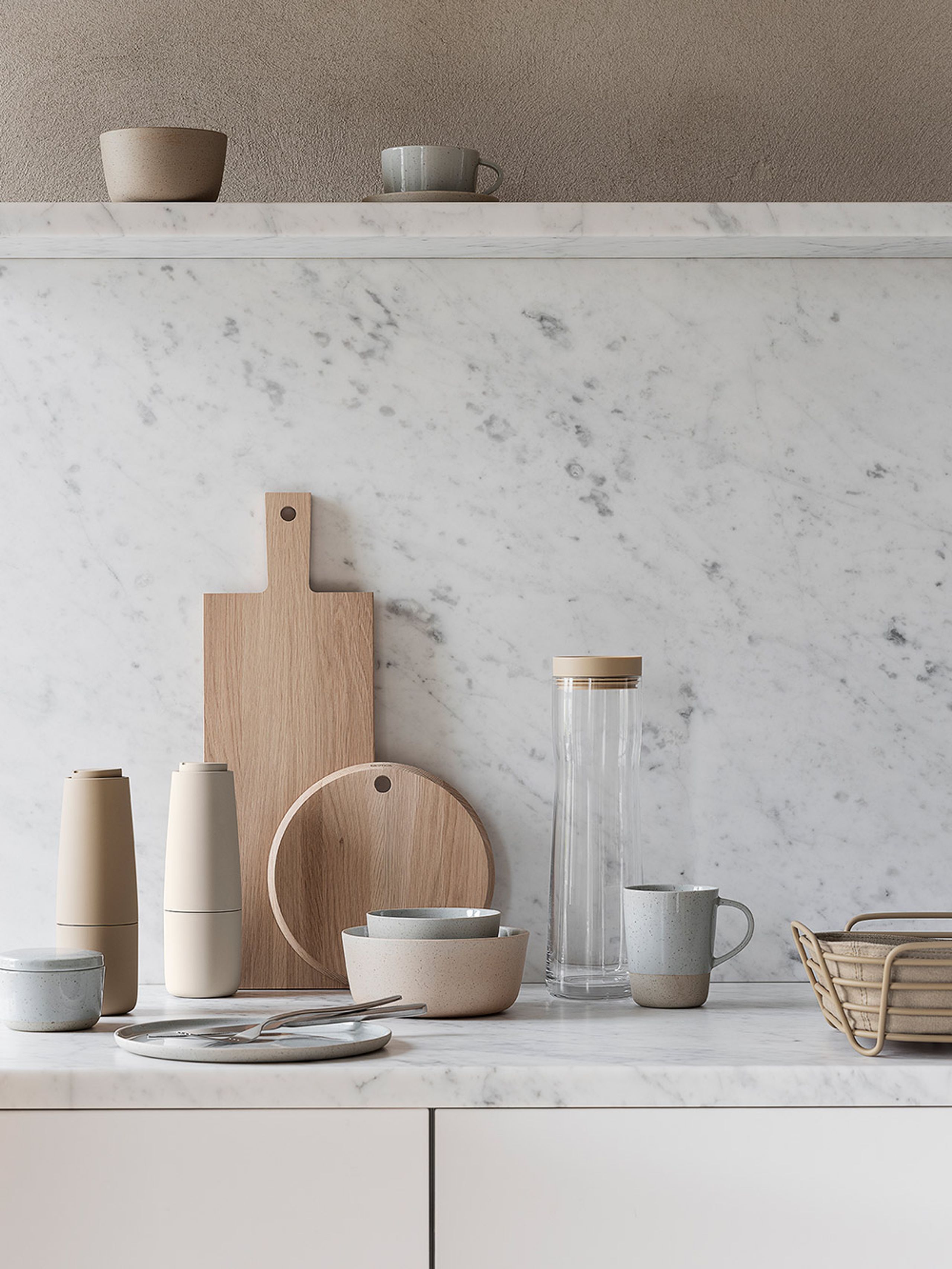 Blomus - Mill - Salt- & Peppermill - Salpi - Sharkskin / Magnet