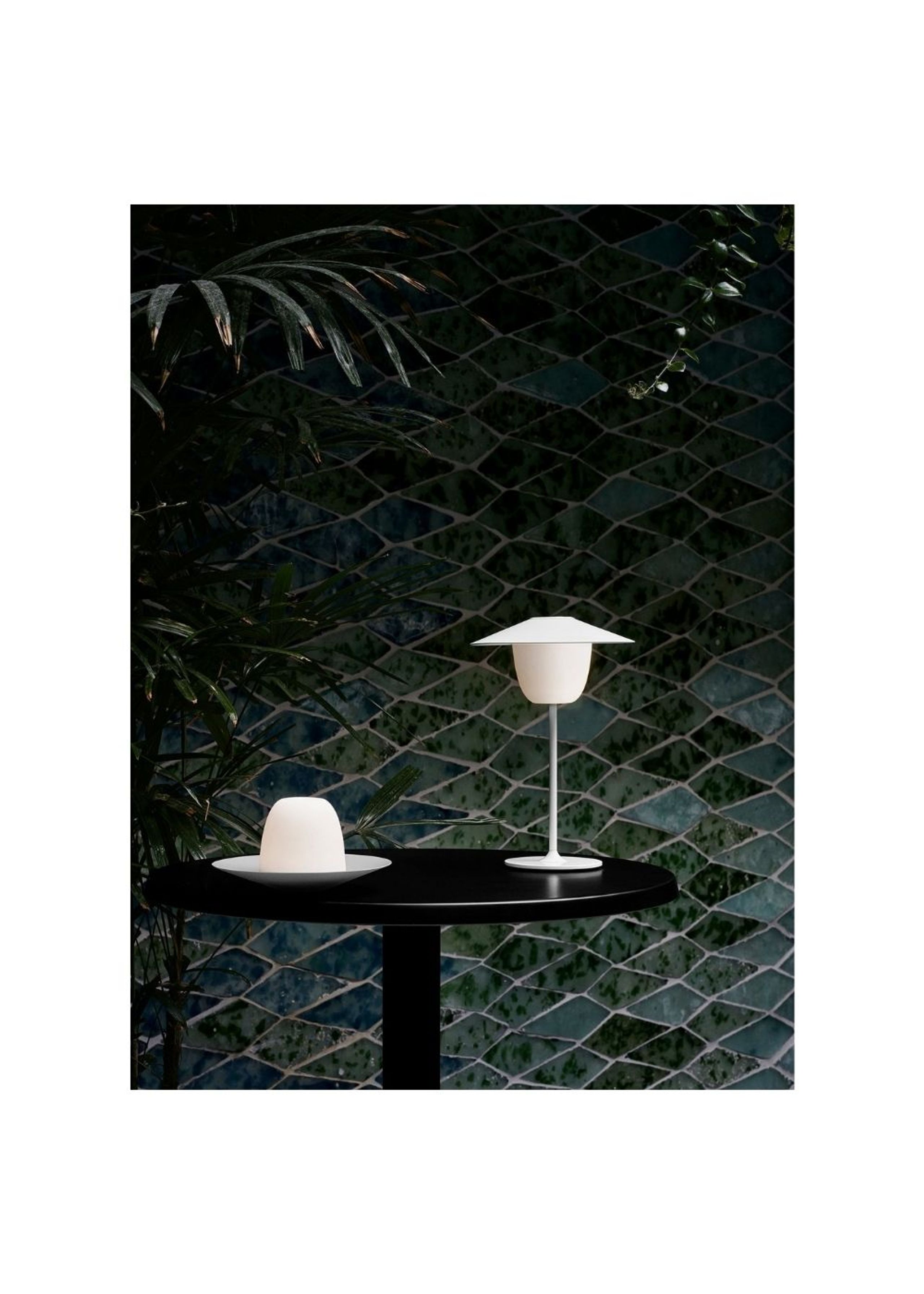 Blomus - Lampada - Mobile LED lamp - Ani Lamp - Warm Grey