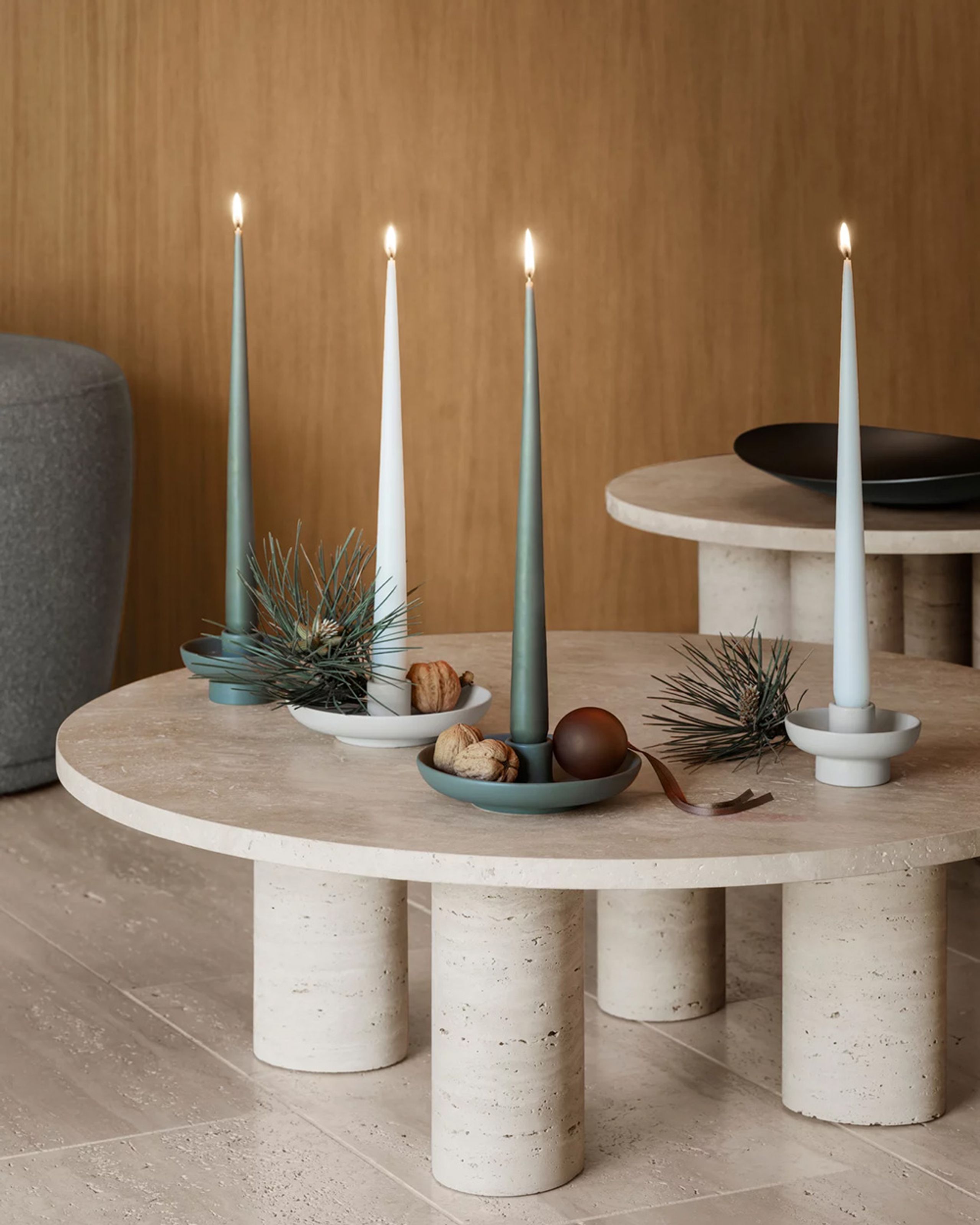 Blomus - Candle holder - Vela Candle Holder - Medium / Black