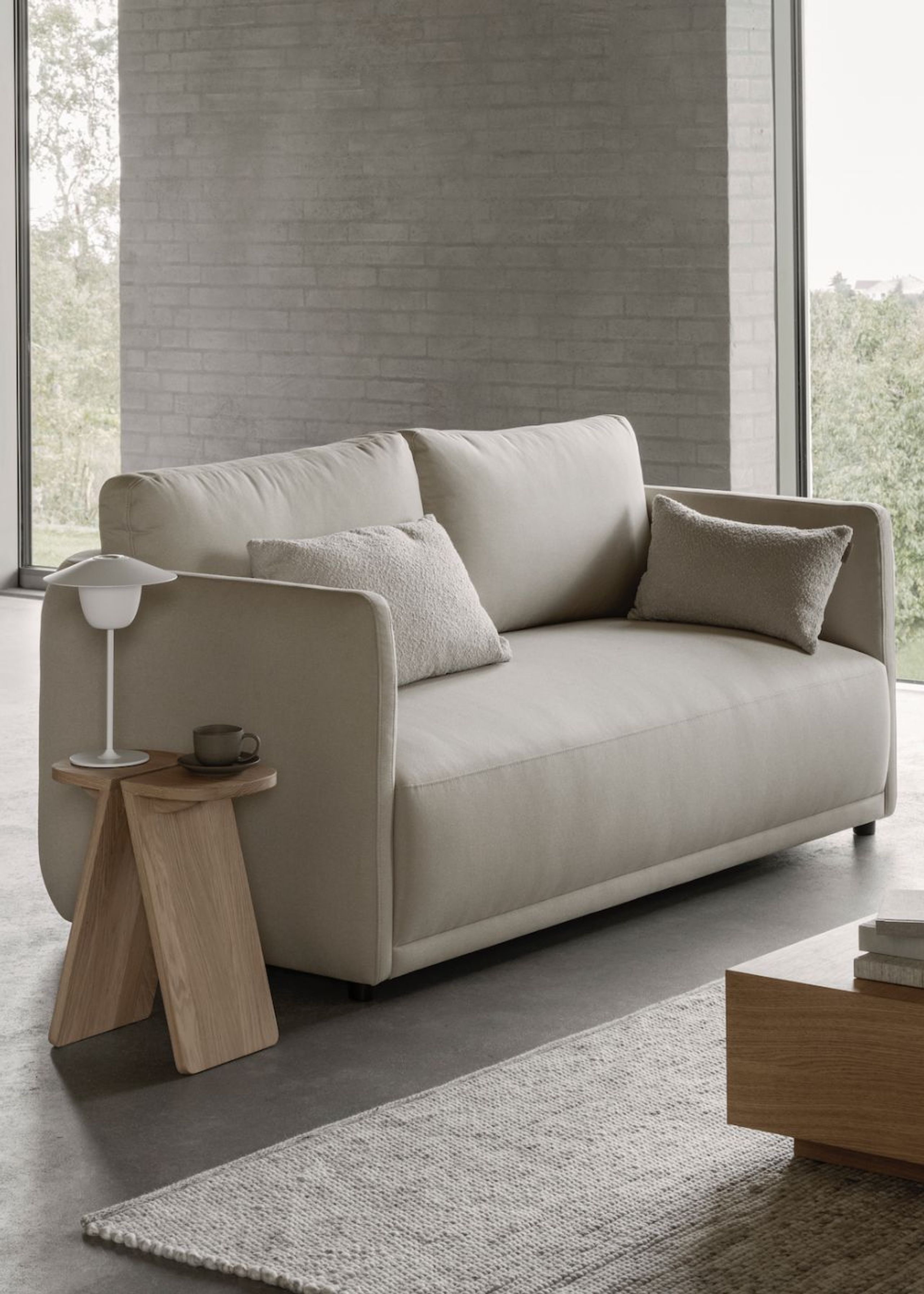 Blomus - Modular sofa - LUA Combinations - 2 Seater Sofa - Pagina Taupe