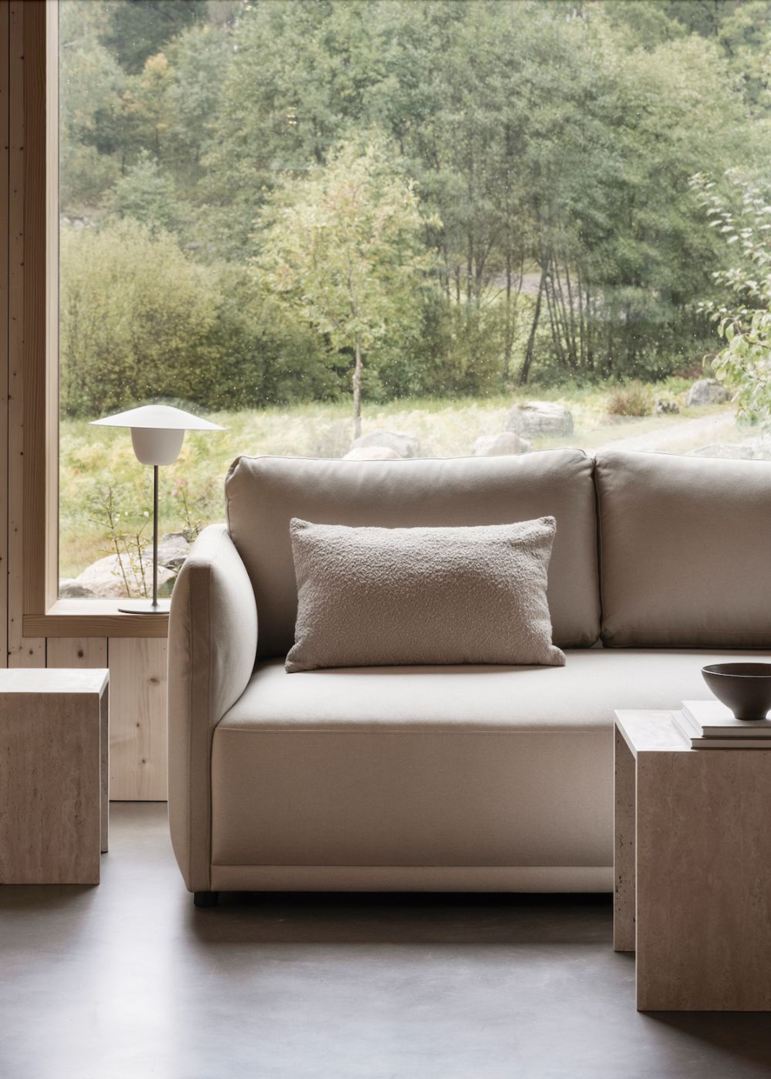 Blomus - Modular sofa - LUA Combinations - 2 Seater Sofa - Pagina Taupe