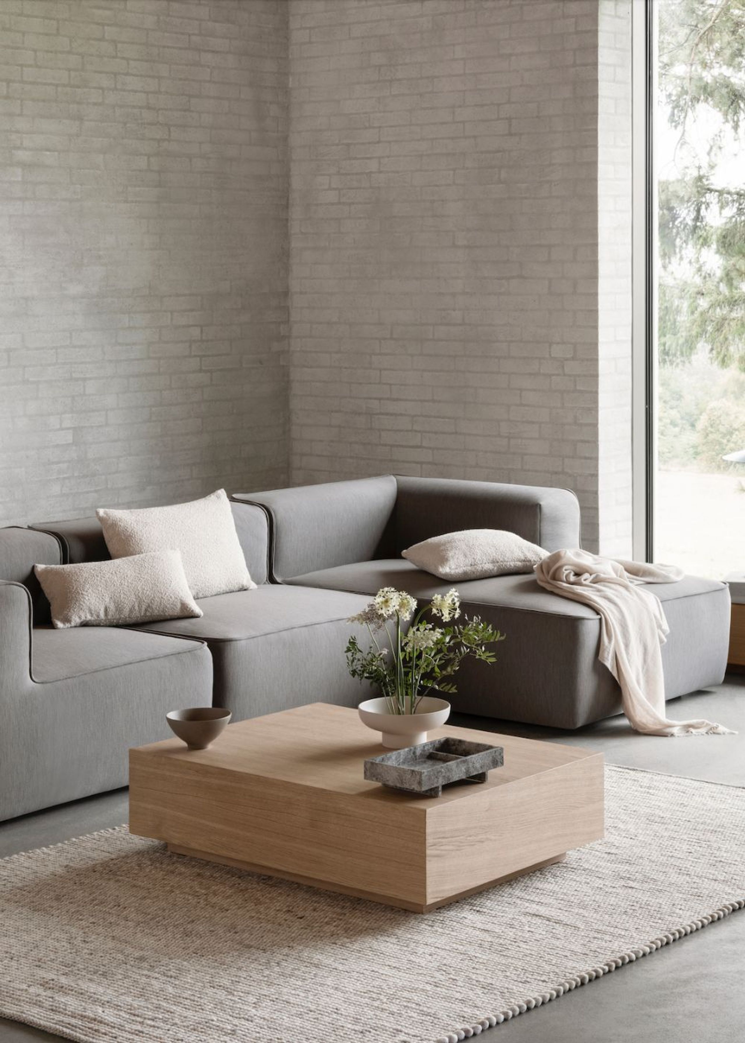 Blomus - Modular sofa - TASI Combinations - Combination D - Pagina Taupe