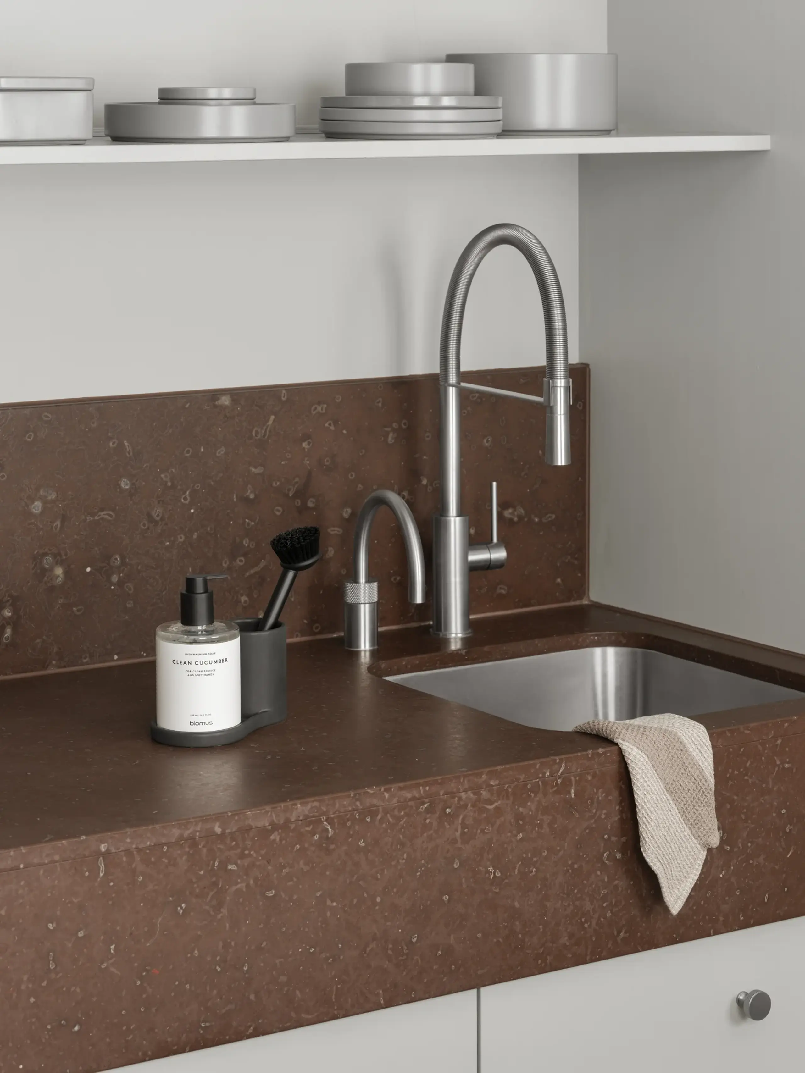 Blomus - Dishwashing brush - Dishwashing Brush - Arja - Black