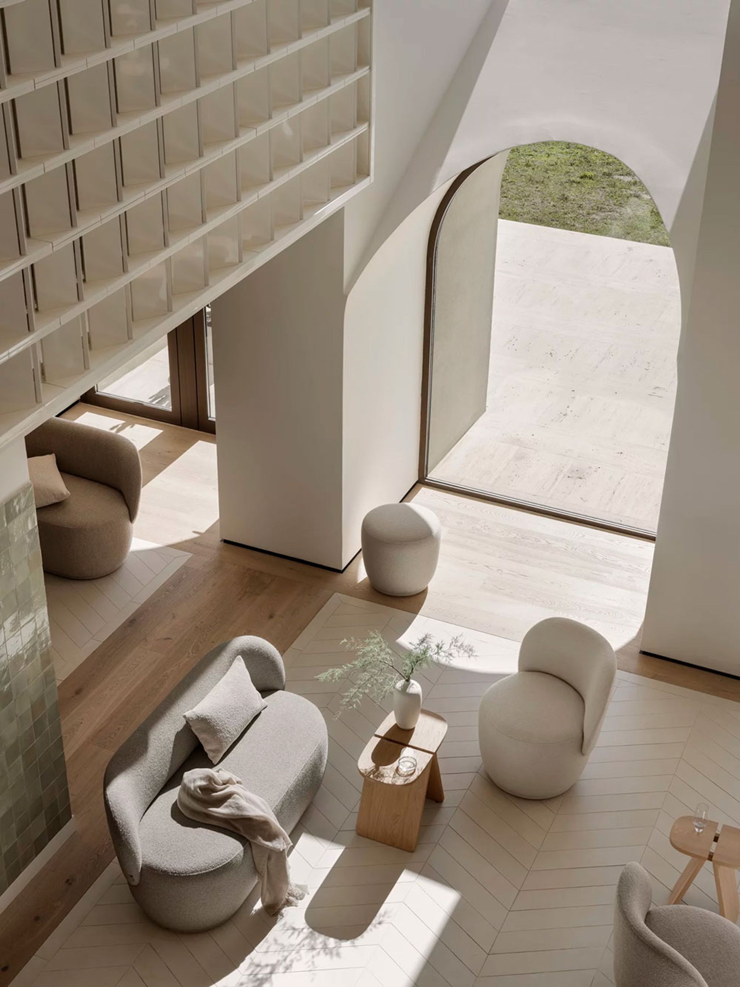 Blomus - Pouf - Kuon Pouf - Desert