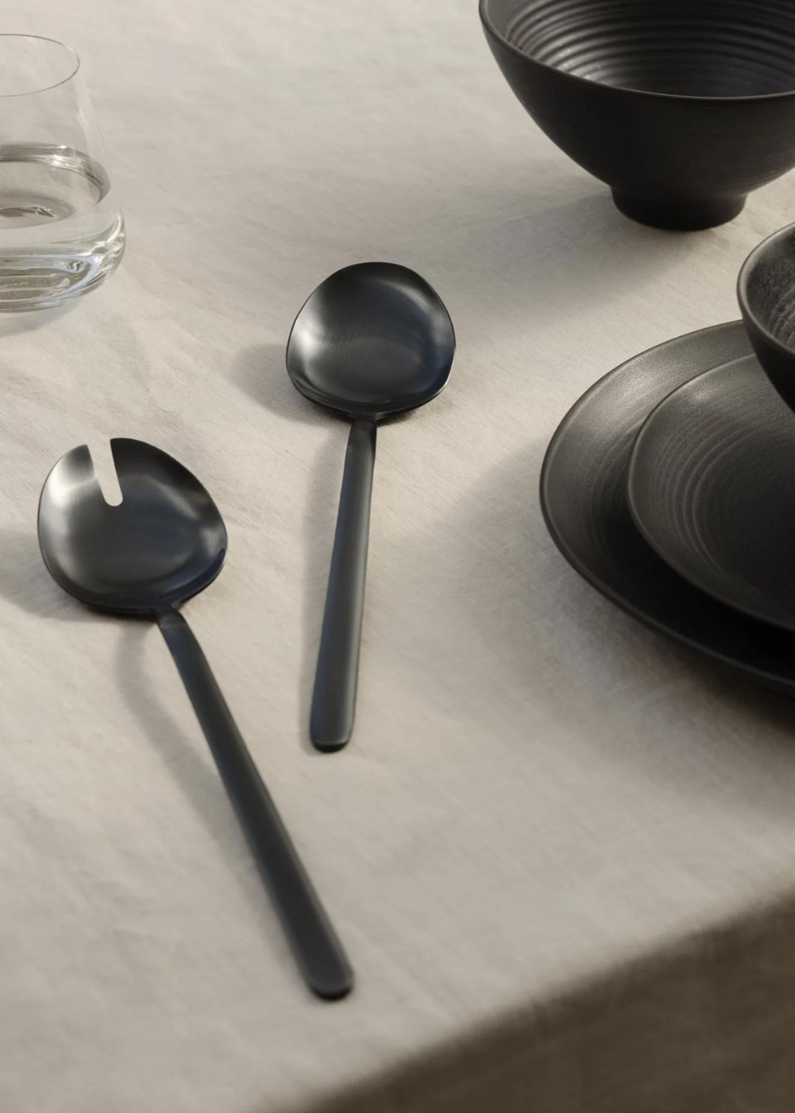 Blomus - Serveurs de salade - Stella - Salad Servers - Black