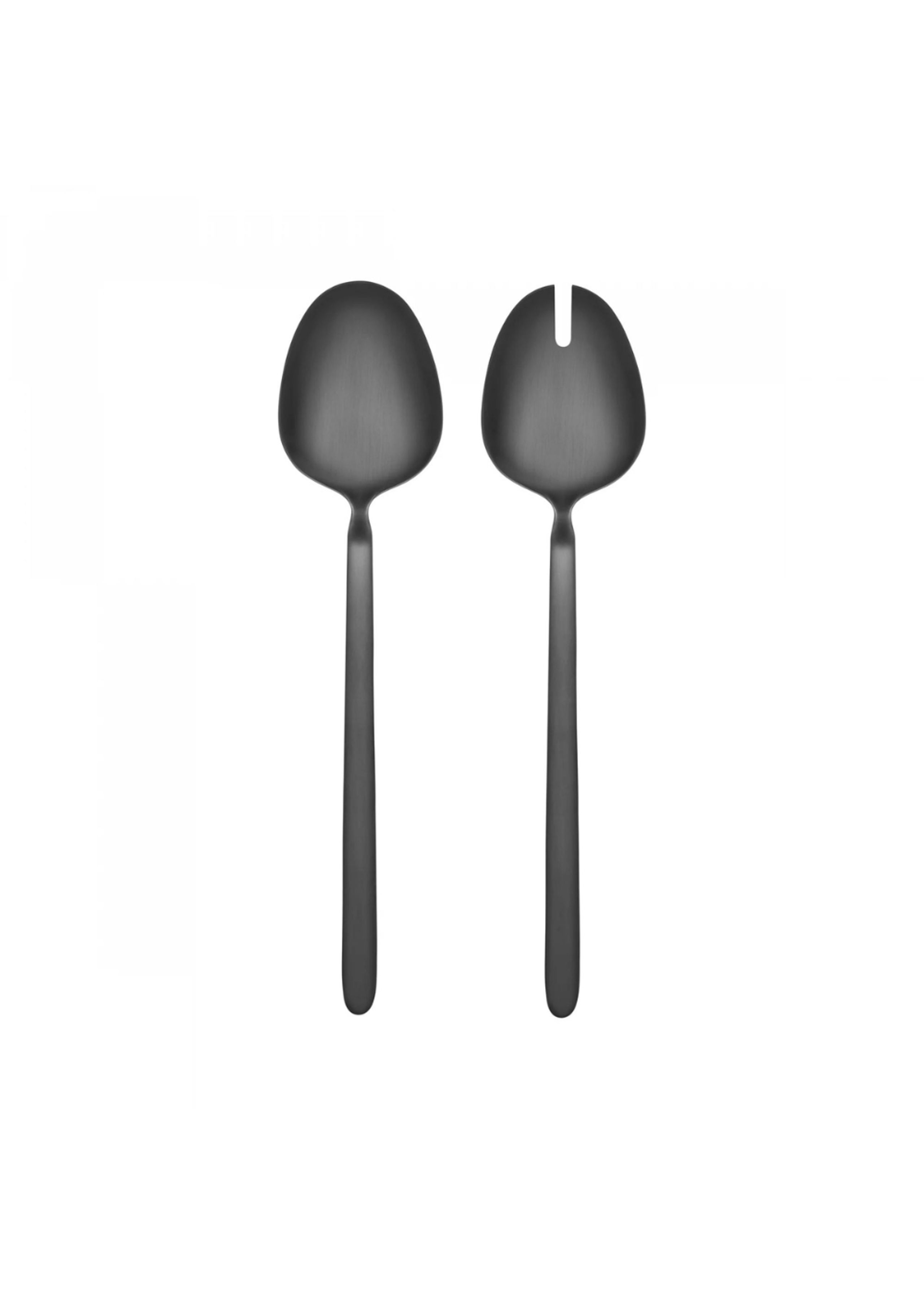 Blomus - Serveurs de salade - Stella - Salad Servers - Black