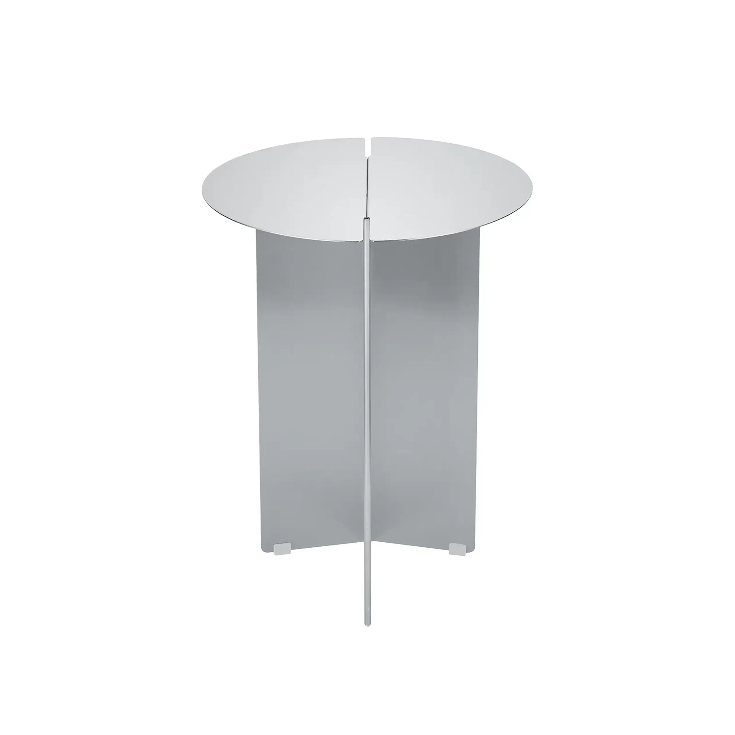 Blomus - Mesa auxiliar - ORU Side Table - Stainless Steel Matt - Ø35 cm