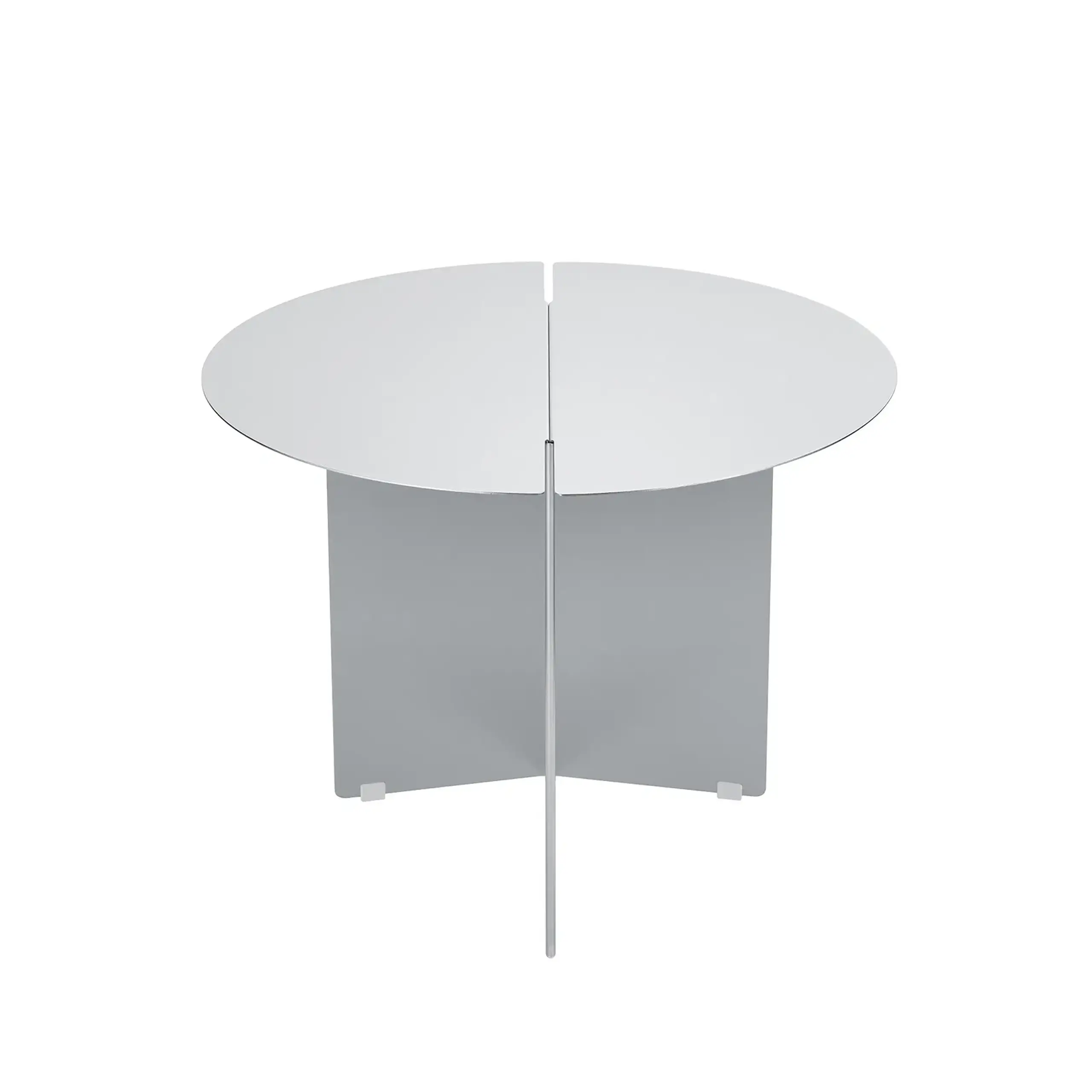 Blomus - Postranní stolek - ORU Side Table - Stainless Steel Matt - Ø50 cm