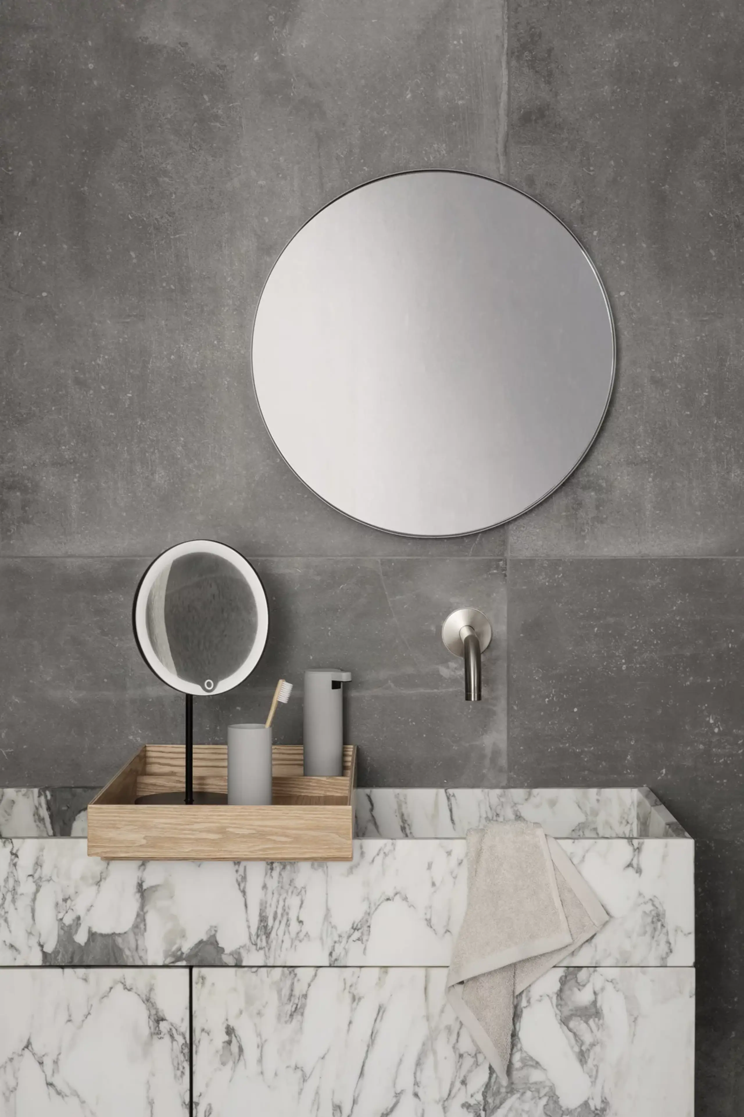 Blomus - Mirror - Led Vanity Mirror - Modo - Matt