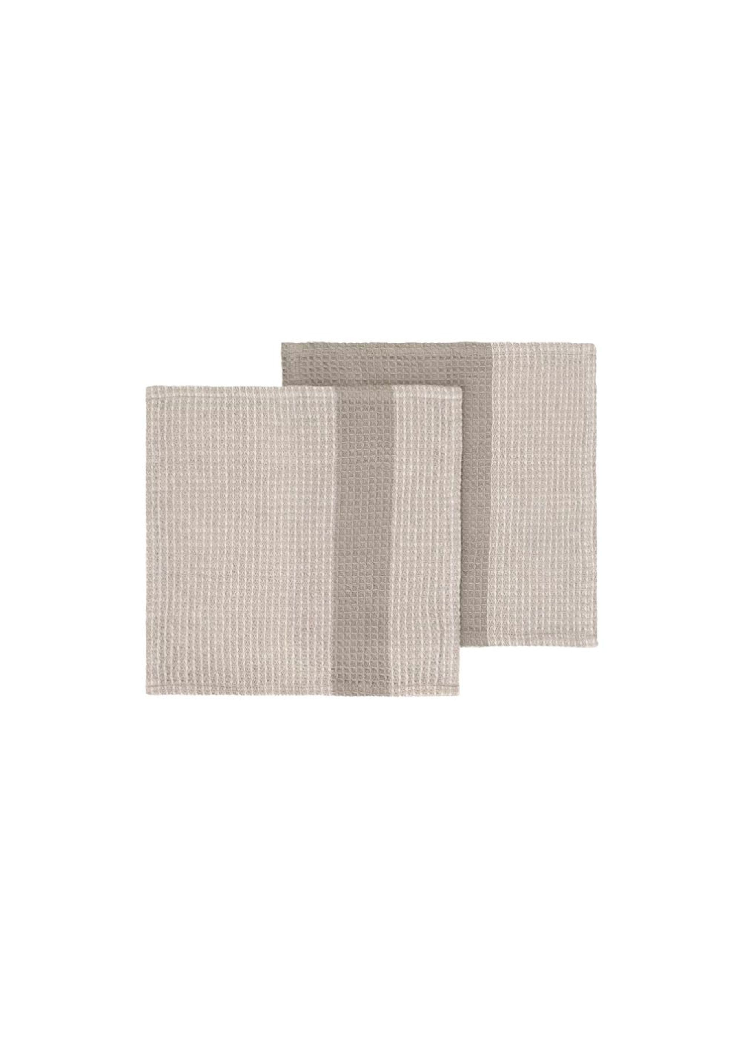 Blomus - Gant de toilette - GANO Set Of 2 Dishcloths - Moonbeam / Mourning Dove