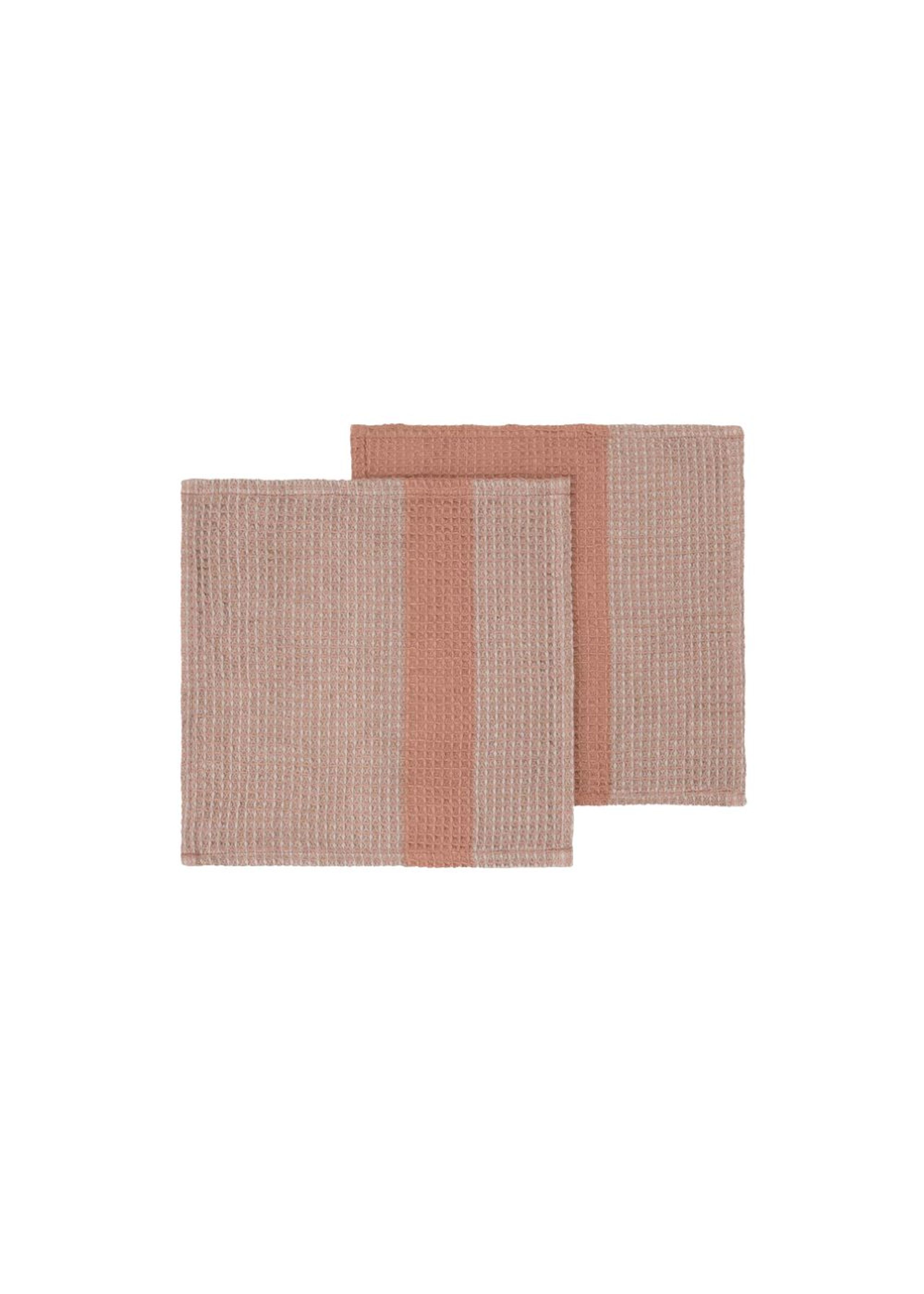 Blomus - Vaskeklud - GANO Set Of 2 Dishcloths - Mourning Dove / Cedar Wood