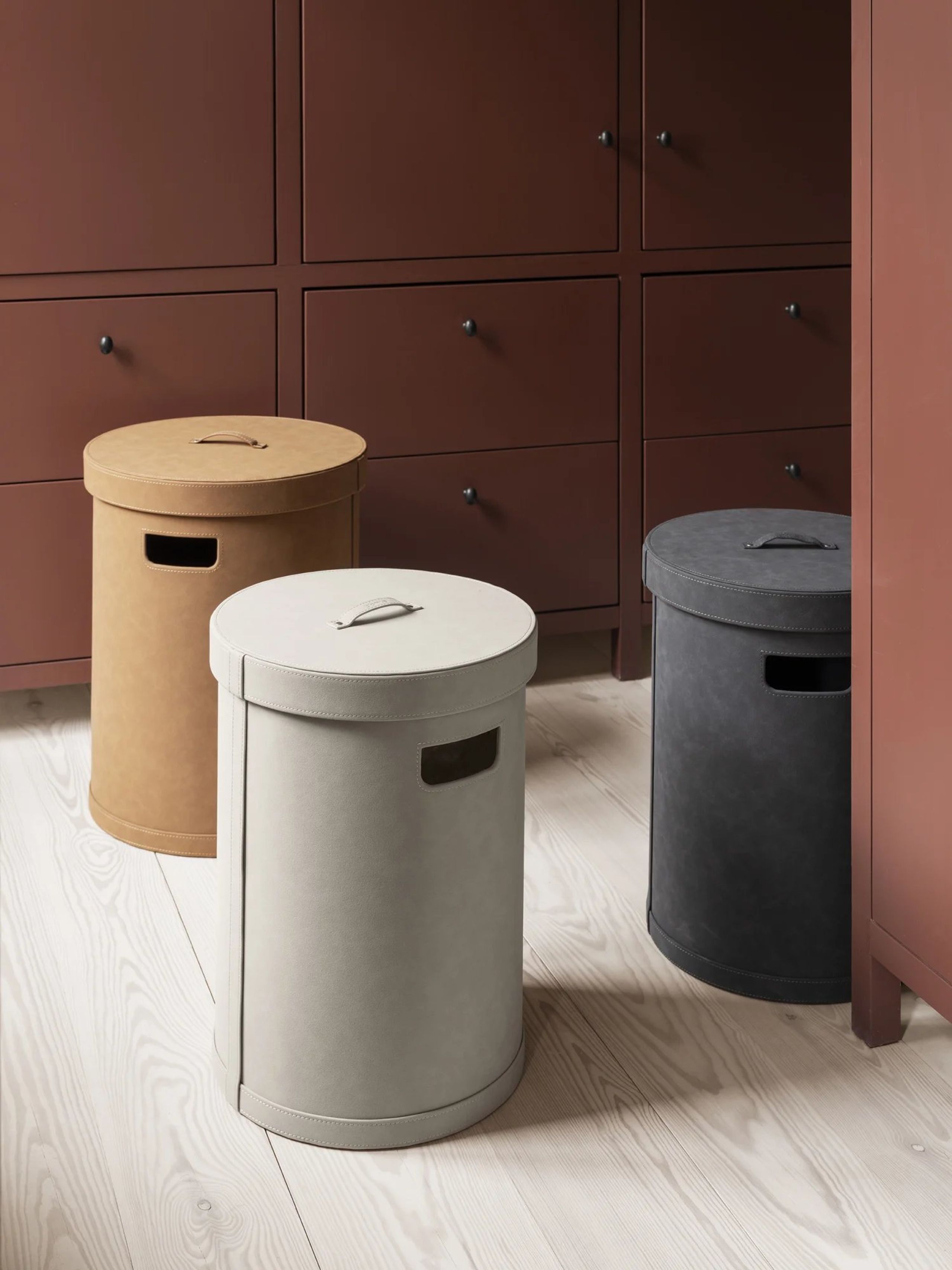 Blomus - Cesta de la ropa sucia - Laundry Basket - Sahla - Indian Tan