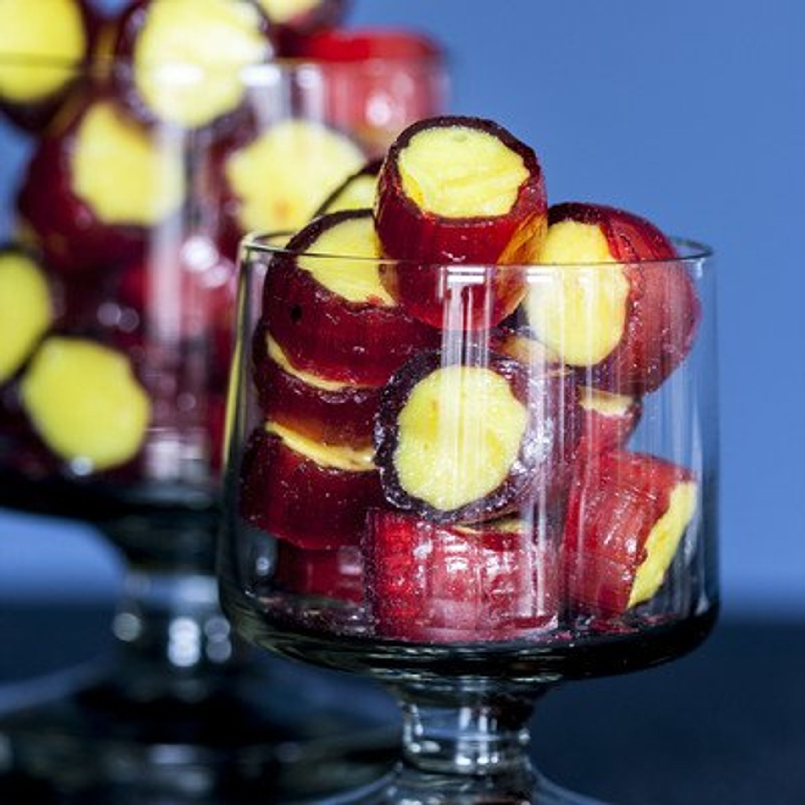 bolcheriet - Bolcher - Rabarber og Vanilje Bolcher - Bolcher