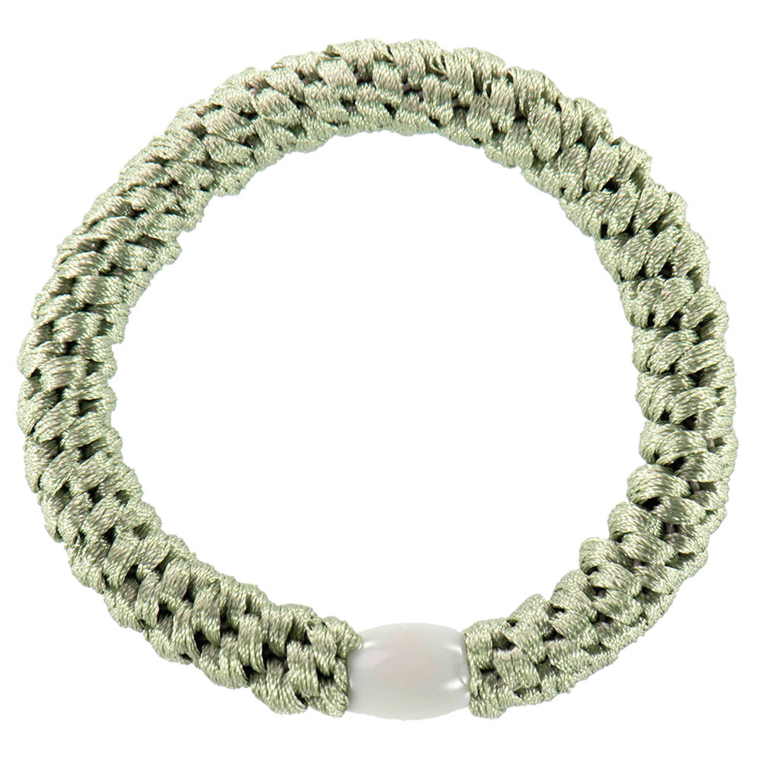 Bon Dep - Hair Band - Kknekki Hair Ties - Dusty Lind Green